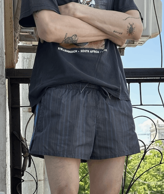 Prada PRADA Shorts Nylon Swim black Tab pants Size US 30 / EU 46 - 1 Thumbnail