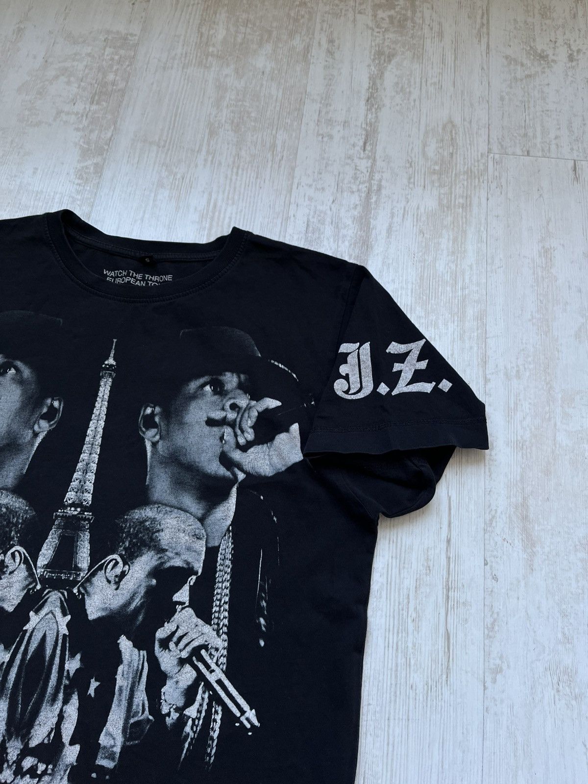 Jay-Z × Kanye West × Rap Tees Vintage Jay-Z & Kanye West Watch The Throne Tour T Shirt Size US S / EU 44-46 / 1 - 3 Thumbnail