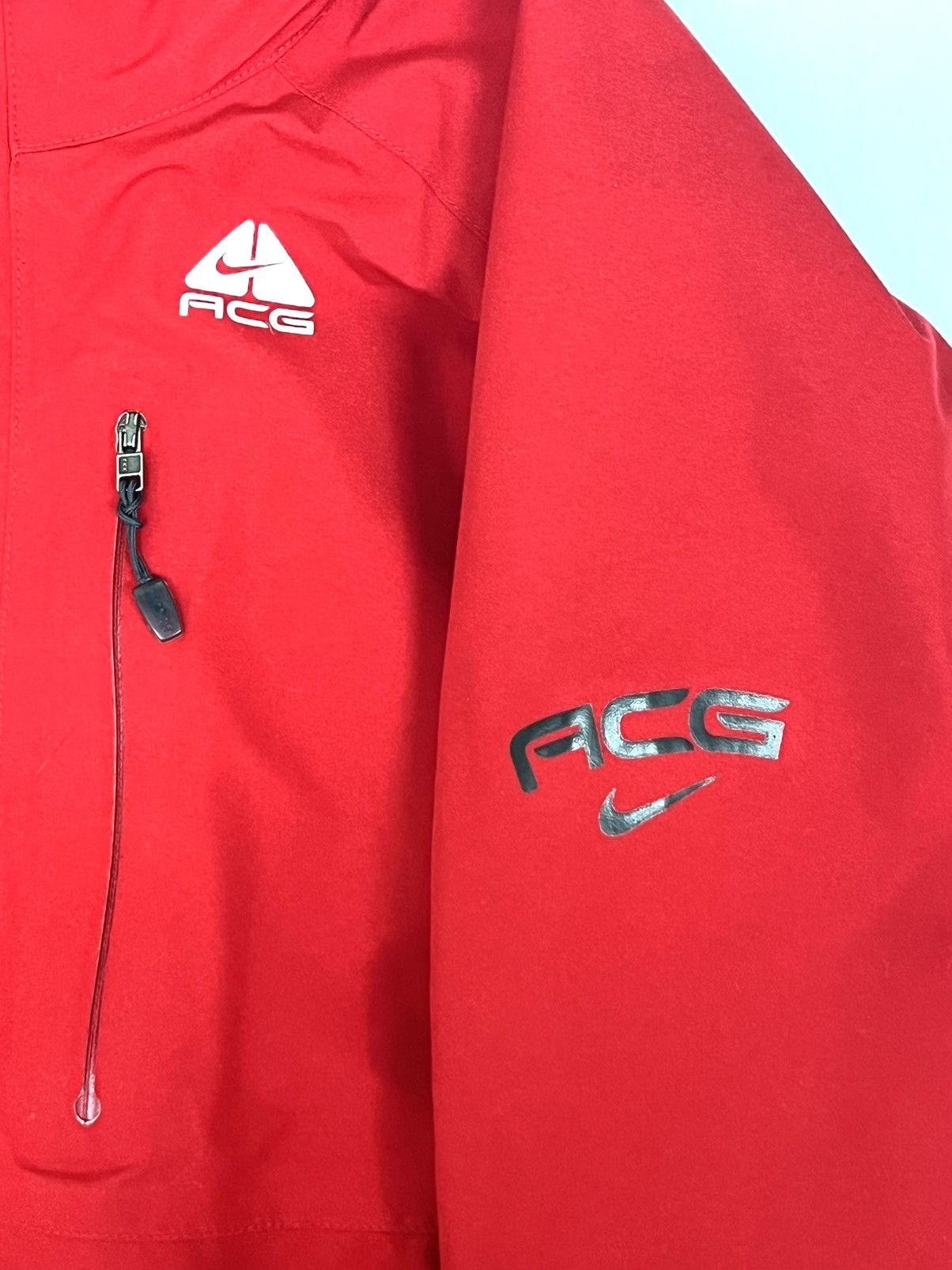 Nike ACG vintage Nike ACG Gore-Tex mountain jacket - Red - Size L Size US L / EU 52-54 / 3 - 13 Thumbnail