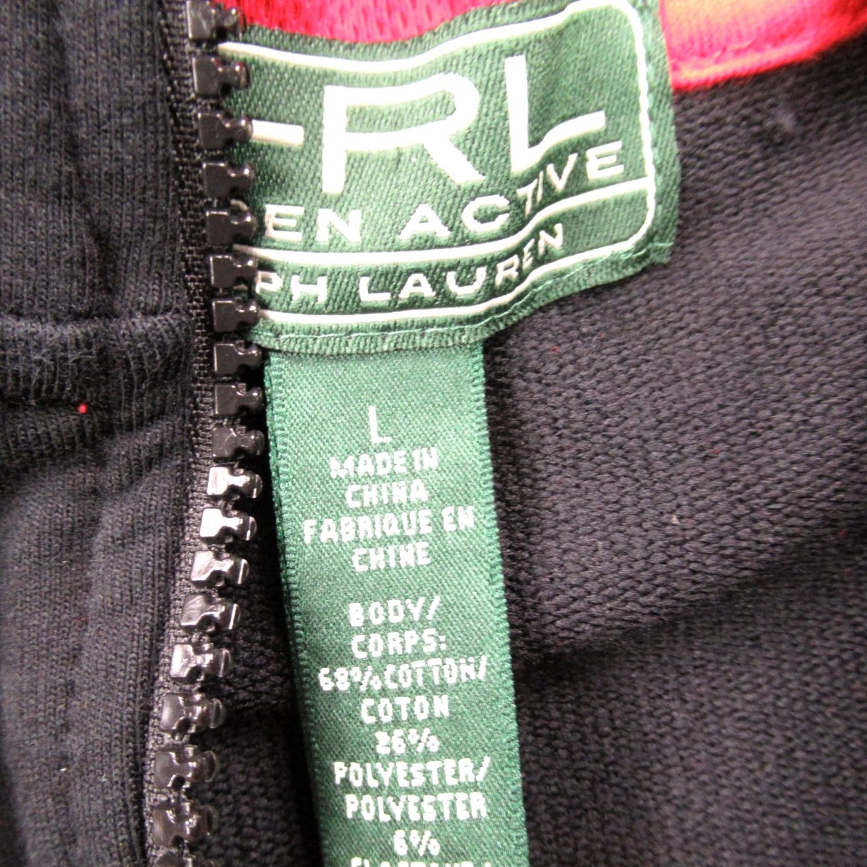 Ralph Lauren Ralph Lauren Jacket Womens Large Full Zip Long Sleeve Outdoors Hooded LRL Black Jacket Size XL / US 12-14 / IT 48-50 - 3 Thumbnail