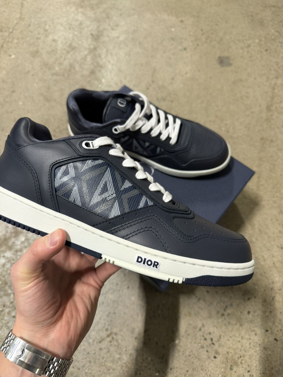 Dior Dior B27 Diamond Sneaker NEW 1300$ Size US 9 / EU 42 - 3 Thumbnail