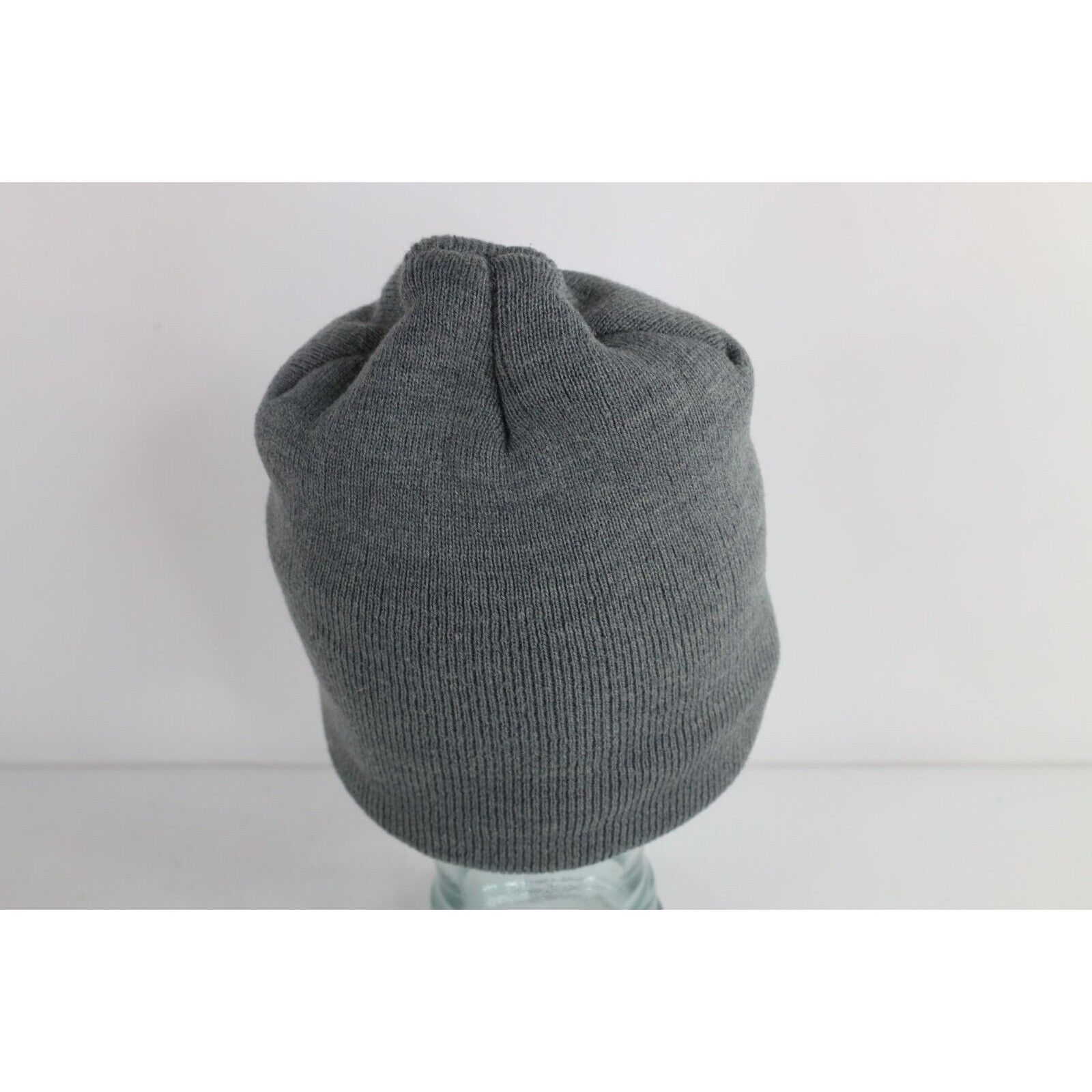 Vintage Vintage 90s Streetwear Double Wall Knit Winter Beanie Hat Size ONE SIZE - 3 Thumbnail