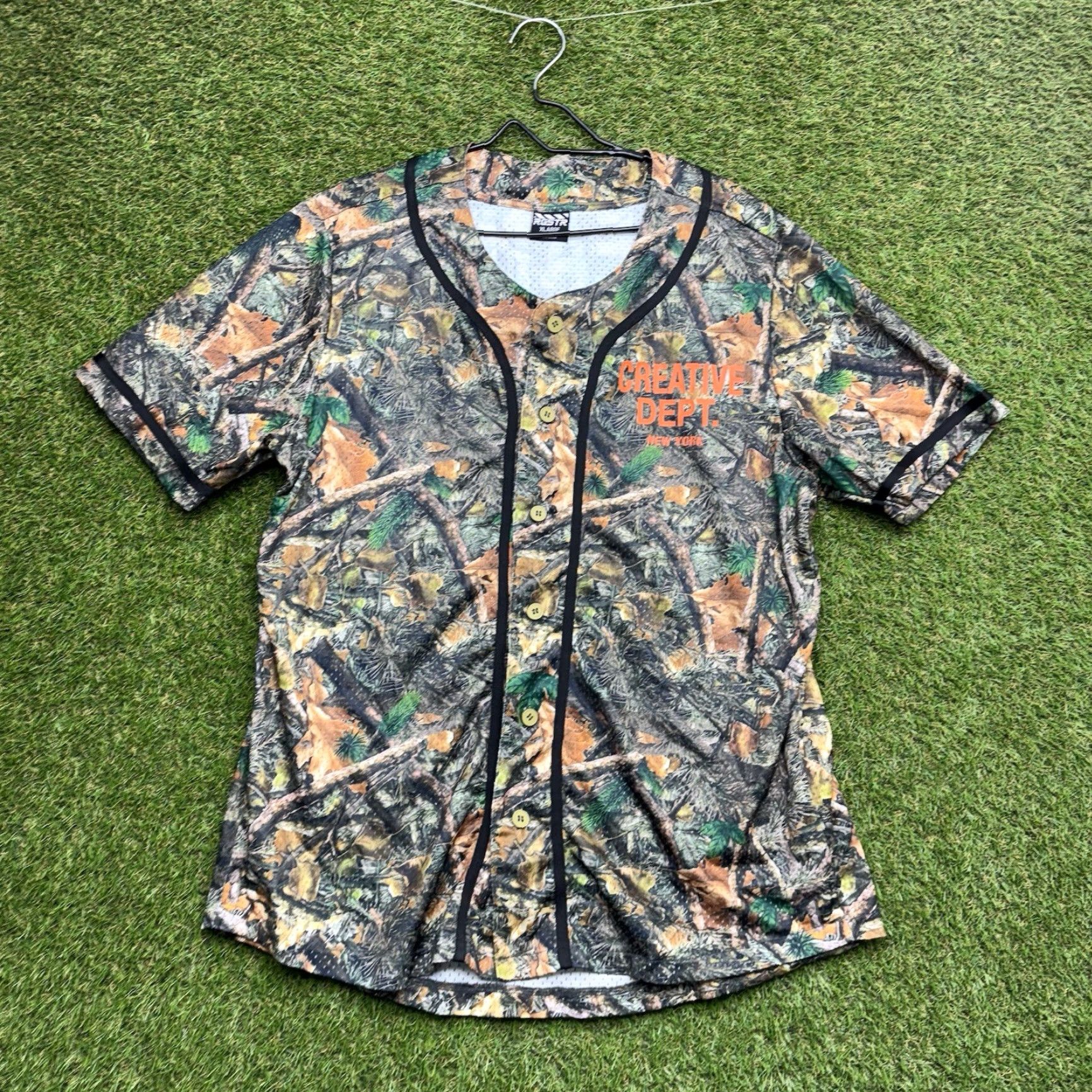 G-Star G Star Raw Camo Jersey Shirt Mens XL Short Sleeve Button Up AOP Creative Dept. Cotton Jersey Green 2020-2029 Mens Shirt XL Camouflage Size US XL / EU 56 / 4 - 2 Thumbnail