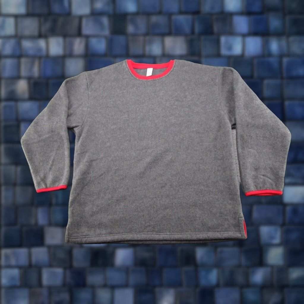 Marlboro VINTAGE Marlboro Sweatshirt Adult XL Gray Fleece Logo 90s Sports Crew Neck Pullover Men Size US XL / EU 56 / 4 - 1 Thumbnail