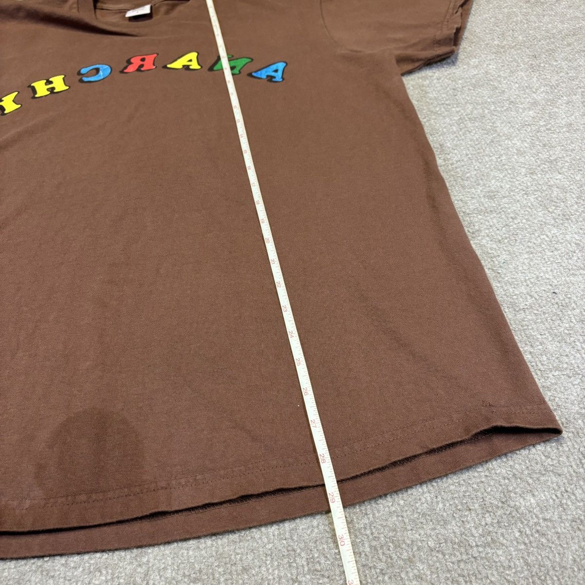 Supreme Supreme Jamie Reid Anarchy Tee SS21 (Brown) Size US L / EU 52-54 / 3 - 10 Thumbnail