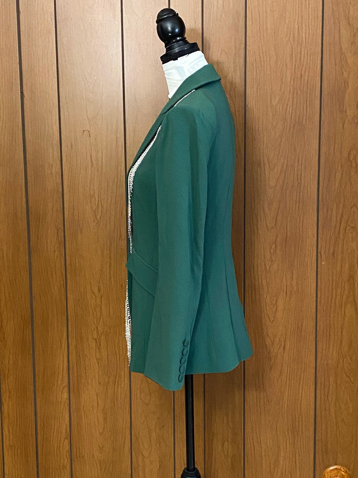Cinq a Sept CINQ À SEPT Cheyenne Fringe Embellished Blazer size 2 Size XS / US 0-2 / IT 36-38 - 7 Thumbnail
