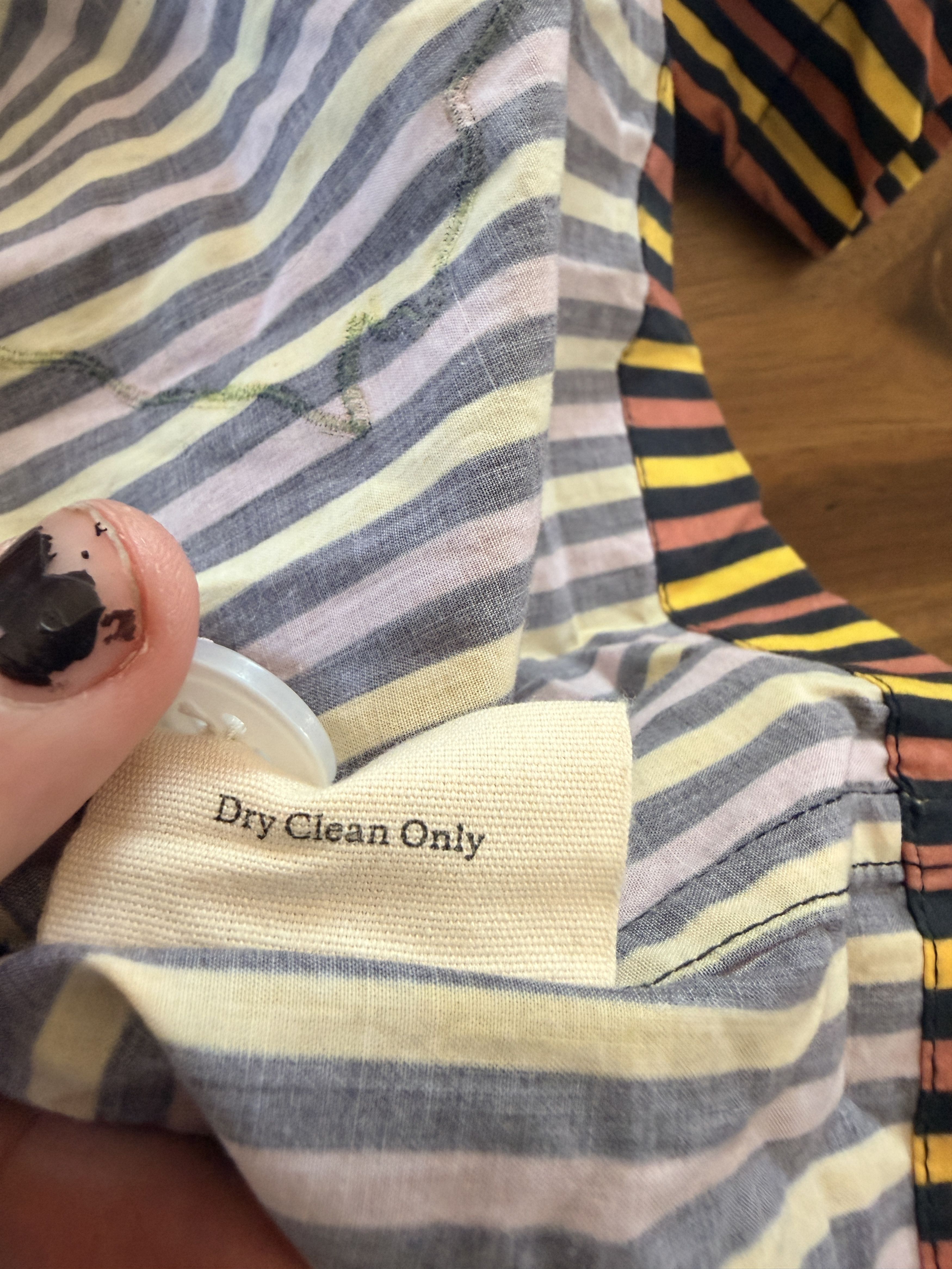 Bode Stripe Shirt - sz M/L Size US M / EU 48-50 / 2 - 6 Thumbnail