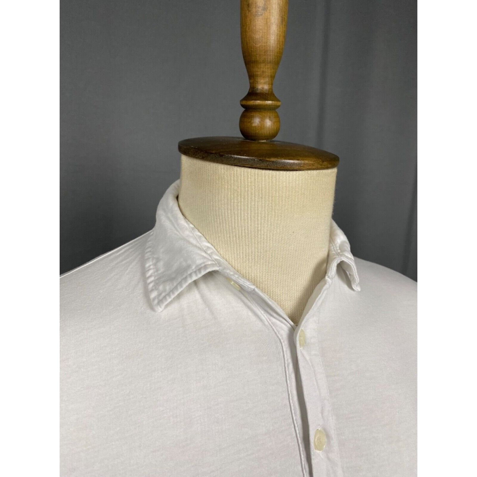 Versace Gianni Versace Big Back Medusa Logo Men's White Polo T-Shirt Size US M / EU 48-50 / 2 - 7 Thumbnail