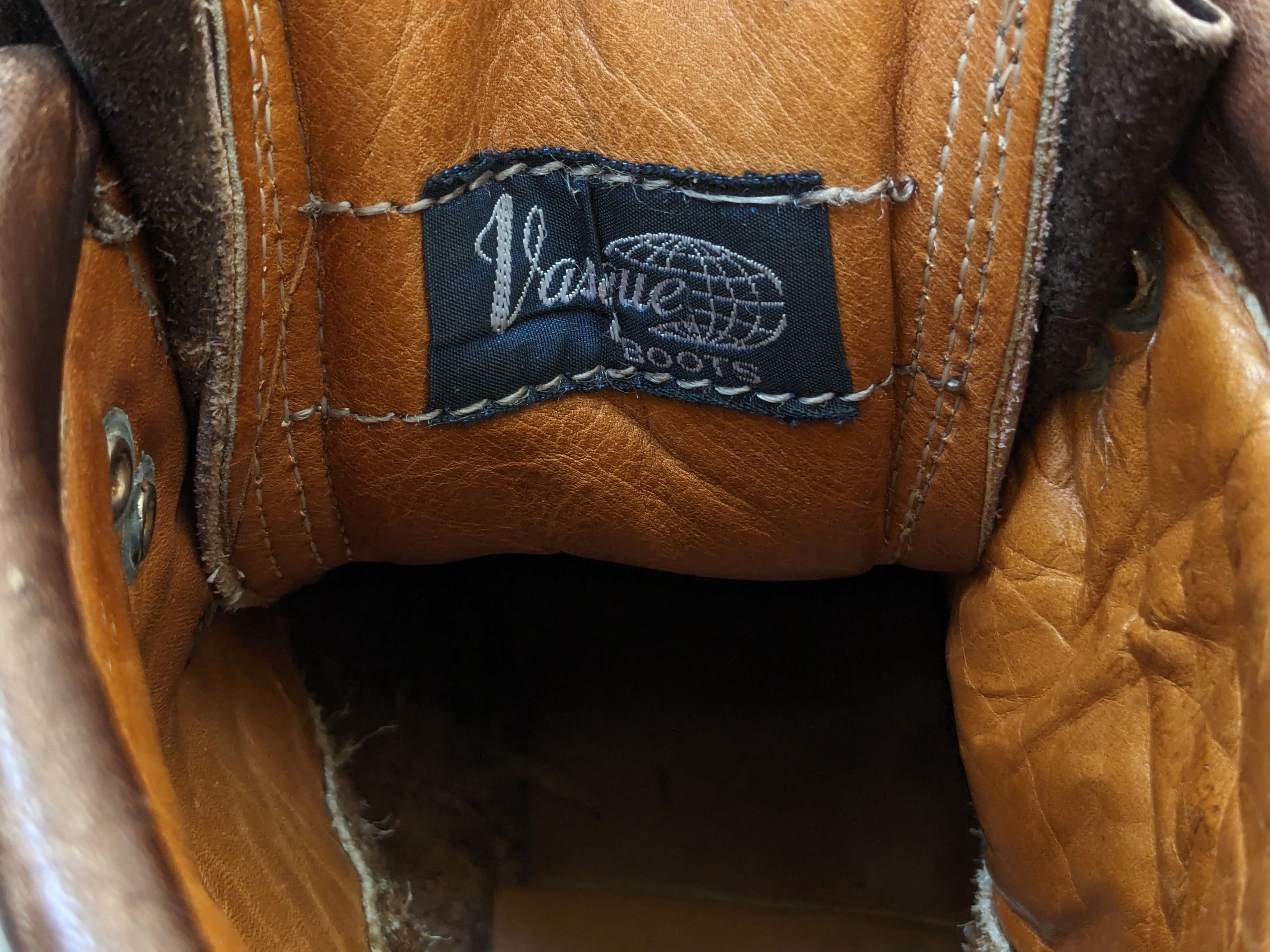 Vintage Vasque Ski Boots Brown 11 EE Wide Italy Hiking