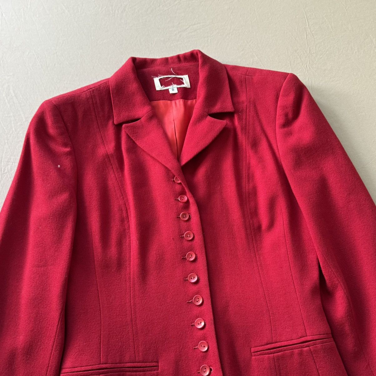 Other Vintage Single Breasted Wool Blazer Size M / US 6-8 / IT 42-44 - 4 Thumbnail
