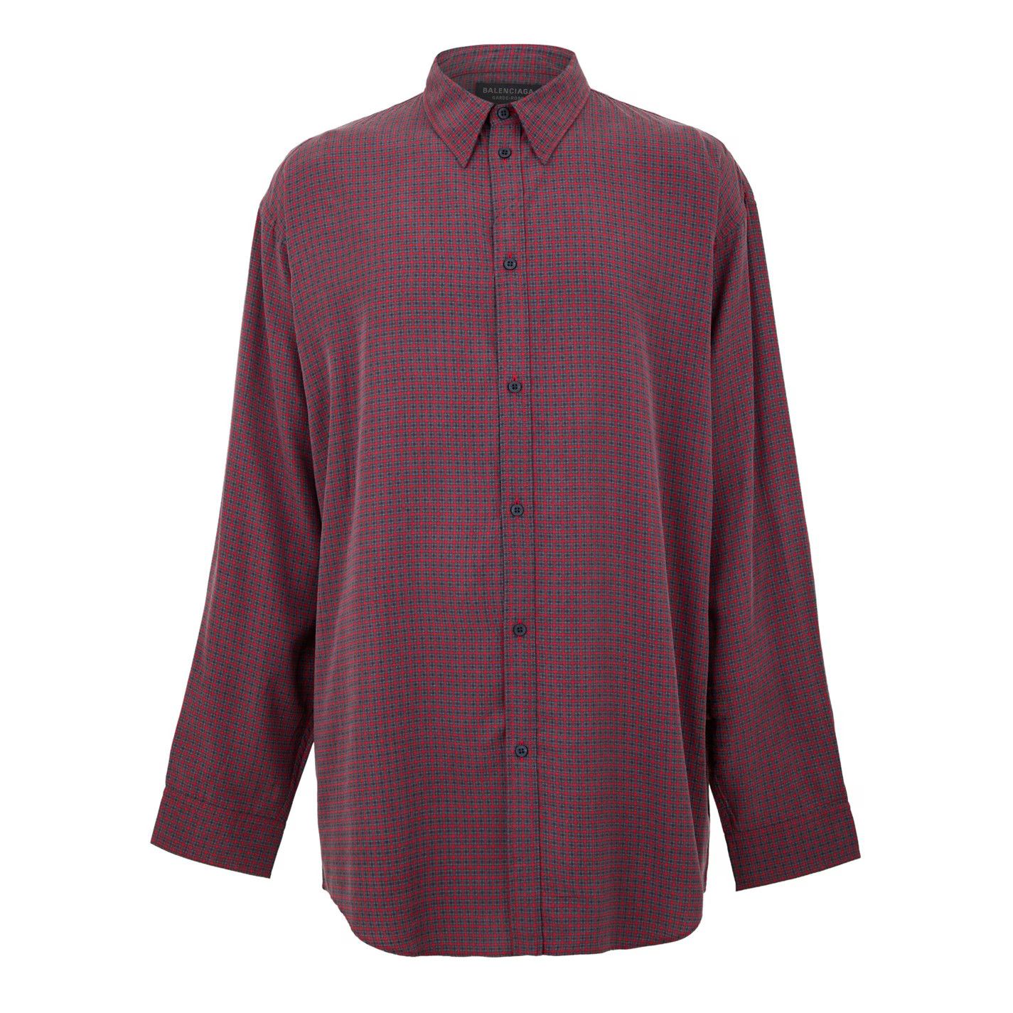 Balenciaga o1g2r1mq0226 Long-Sleeve Plain Shirt In Multicolor Size US S / EU 44-46 / 1 - 1 Thumbnail