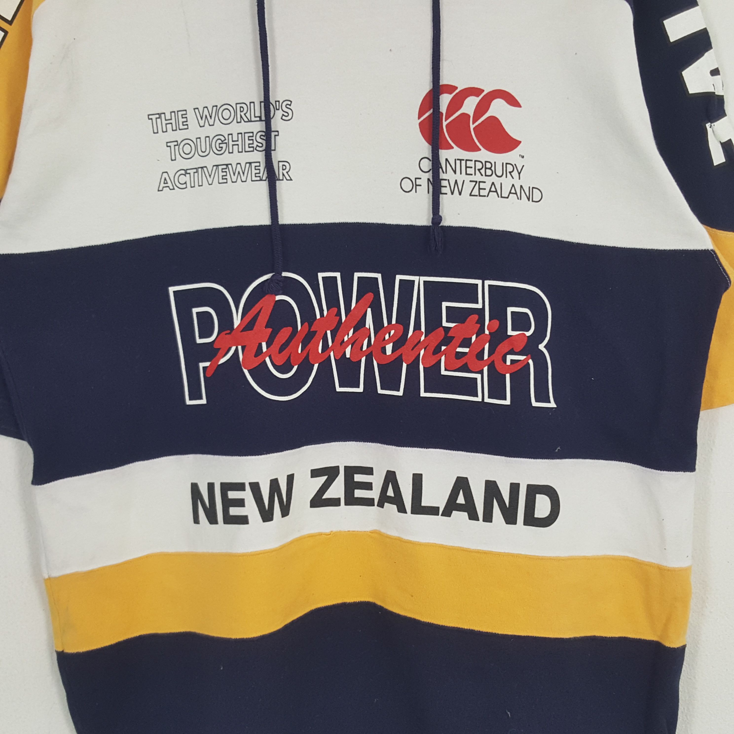 Canterbury of New Zealand × Vintage Vintage Canterbury Of New Zealand Short Sleeve Hoodies Size US L / EU 52-54 / 3 - 4 Thumbnail