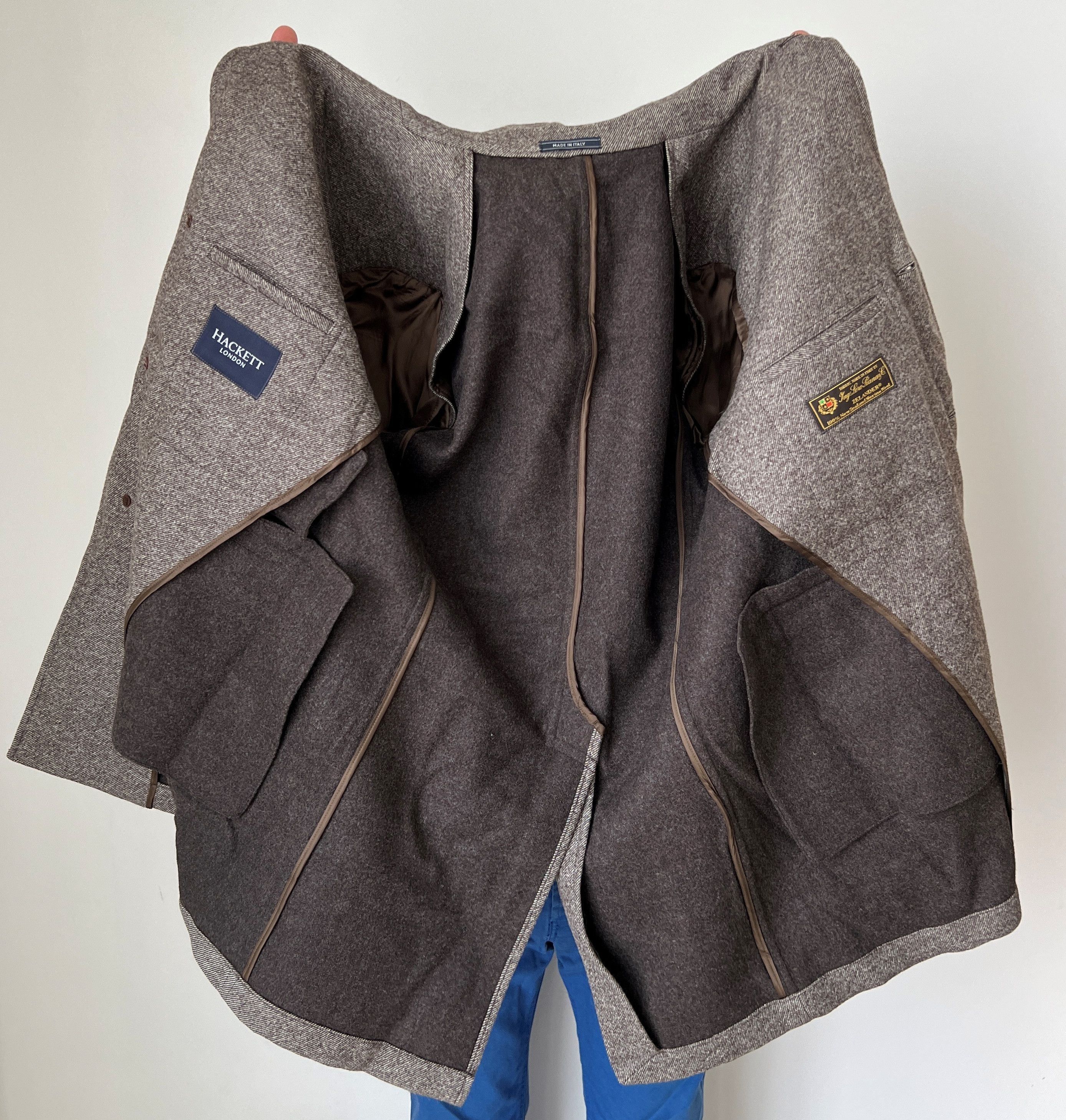 Loro Piana HACKETT LONDON x LORO PIANA DOUBLEFACE MERINO WOOL OVERCOAT Size US L / EU 52-54 / 3 - 5 Thumbnail