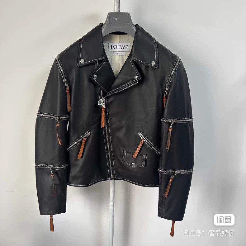Loewe LOEWE Leather jackets Size XS / US 0-2 / IT 36-38 - 4 Thumbnail