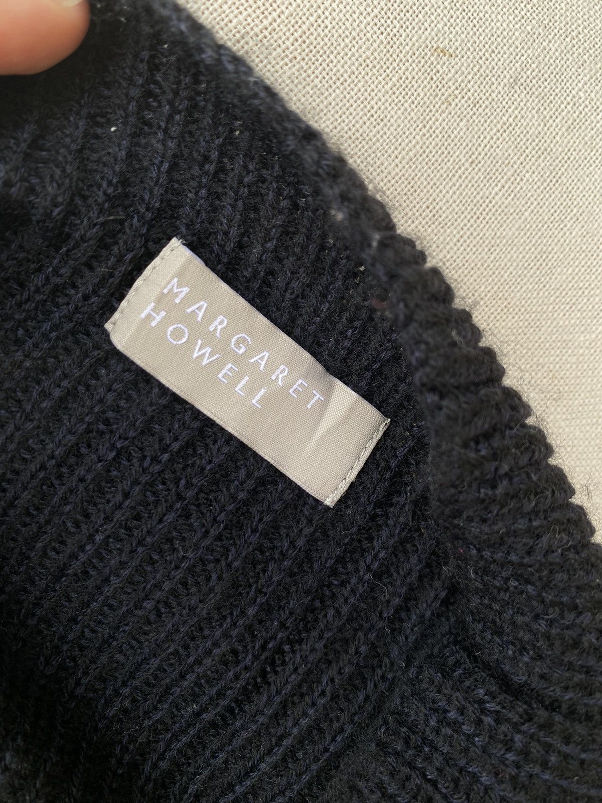 Margaret Howell black wool sweater Size M / US 6-8 / IT 42-44 - 7 Thumbnail