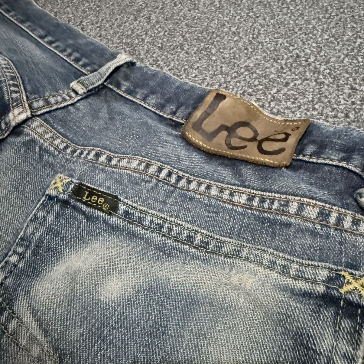 Seditionaries Vintage 90s Japanese Selvedge Lee Union Made Rusty Denim Size US 32 / EU 48 - 10 Thumbnail