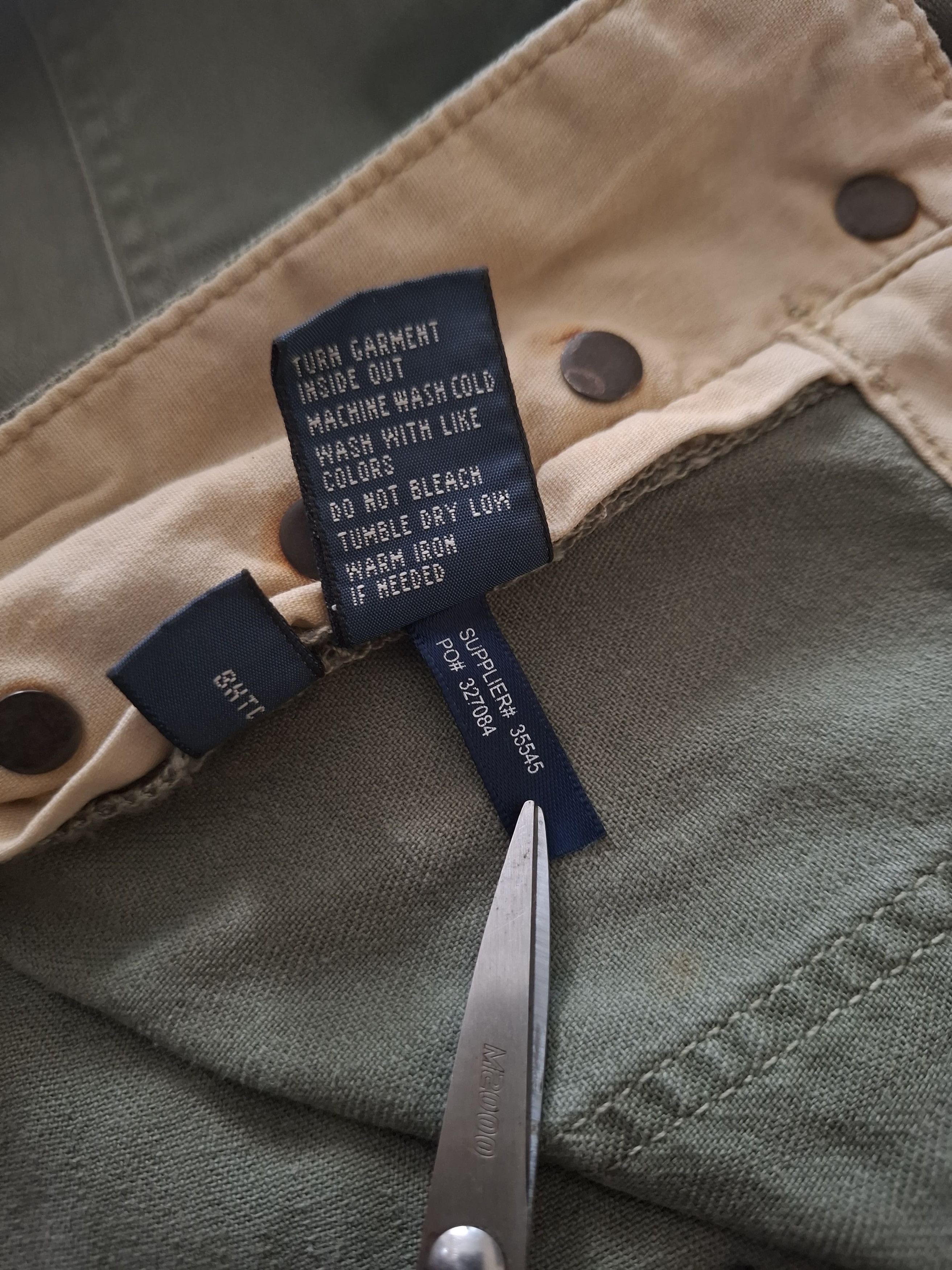 Polo Ralph Lauren Vintage Polo Ralph Lauren military trouser pants Size US 33 - 8 Thumbnail