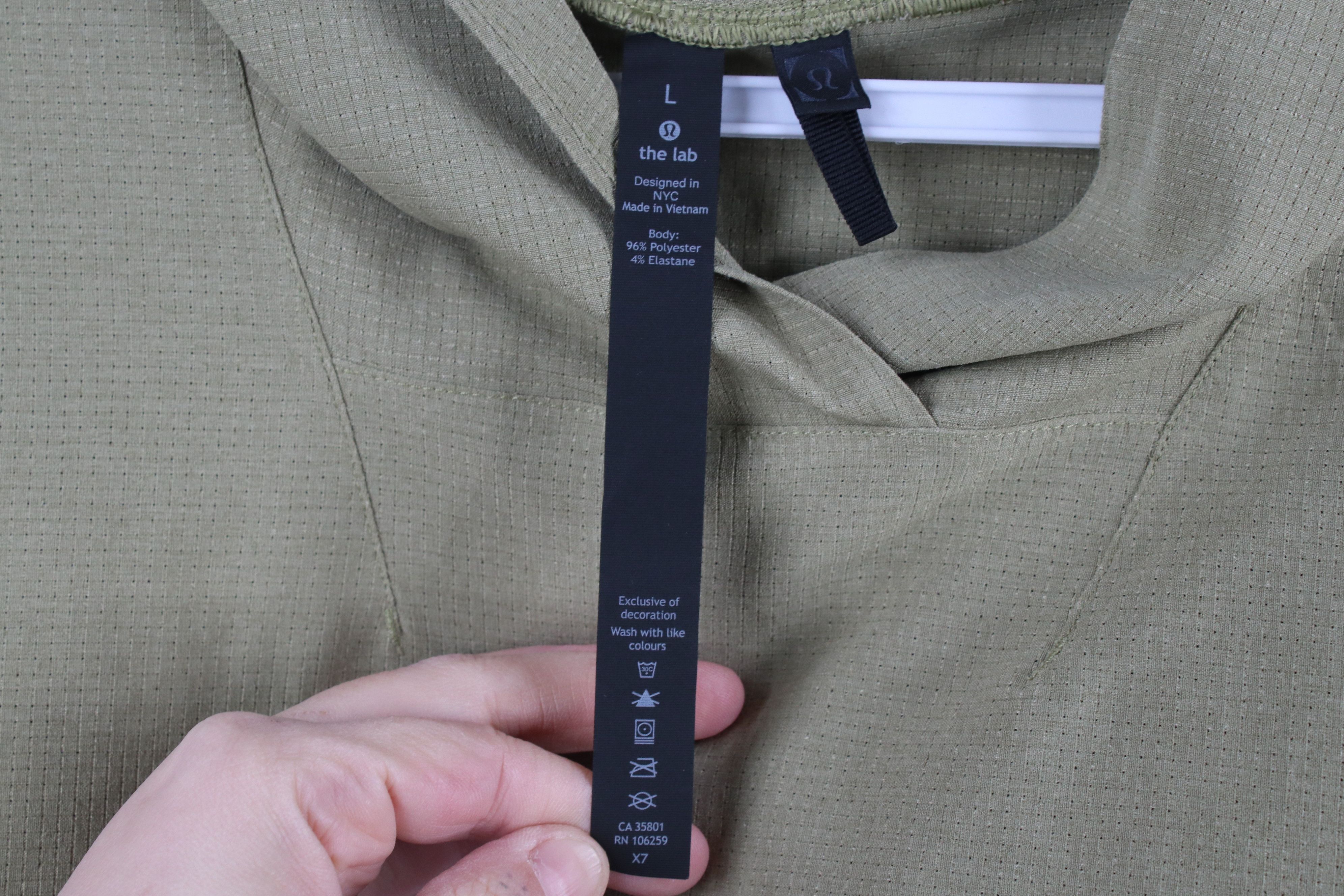 Lululemon × Vintage Lululemon Lab Running Yoga Eurus Pullover Hoodie Light Green Size US L / EU 52-54 / 3 - 11 Thumbnail