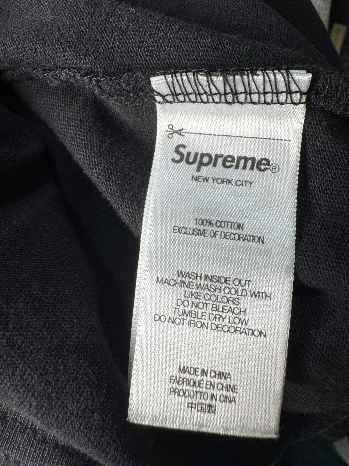 Supreme Supreme tee Size US XL / EU 56 / 4 - 6 Thumbnail