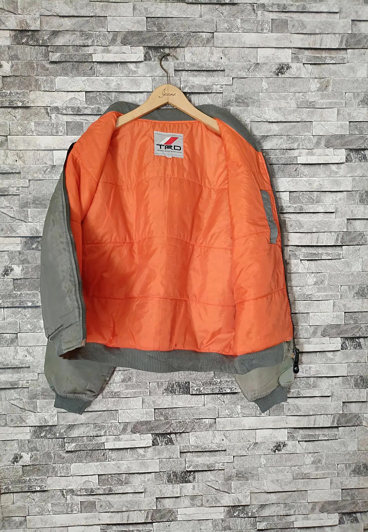 Vintage Vintage TRD bomber jacket Toyota racing development Size US M / EU 48-50 / 2 - 6 Thumbnail