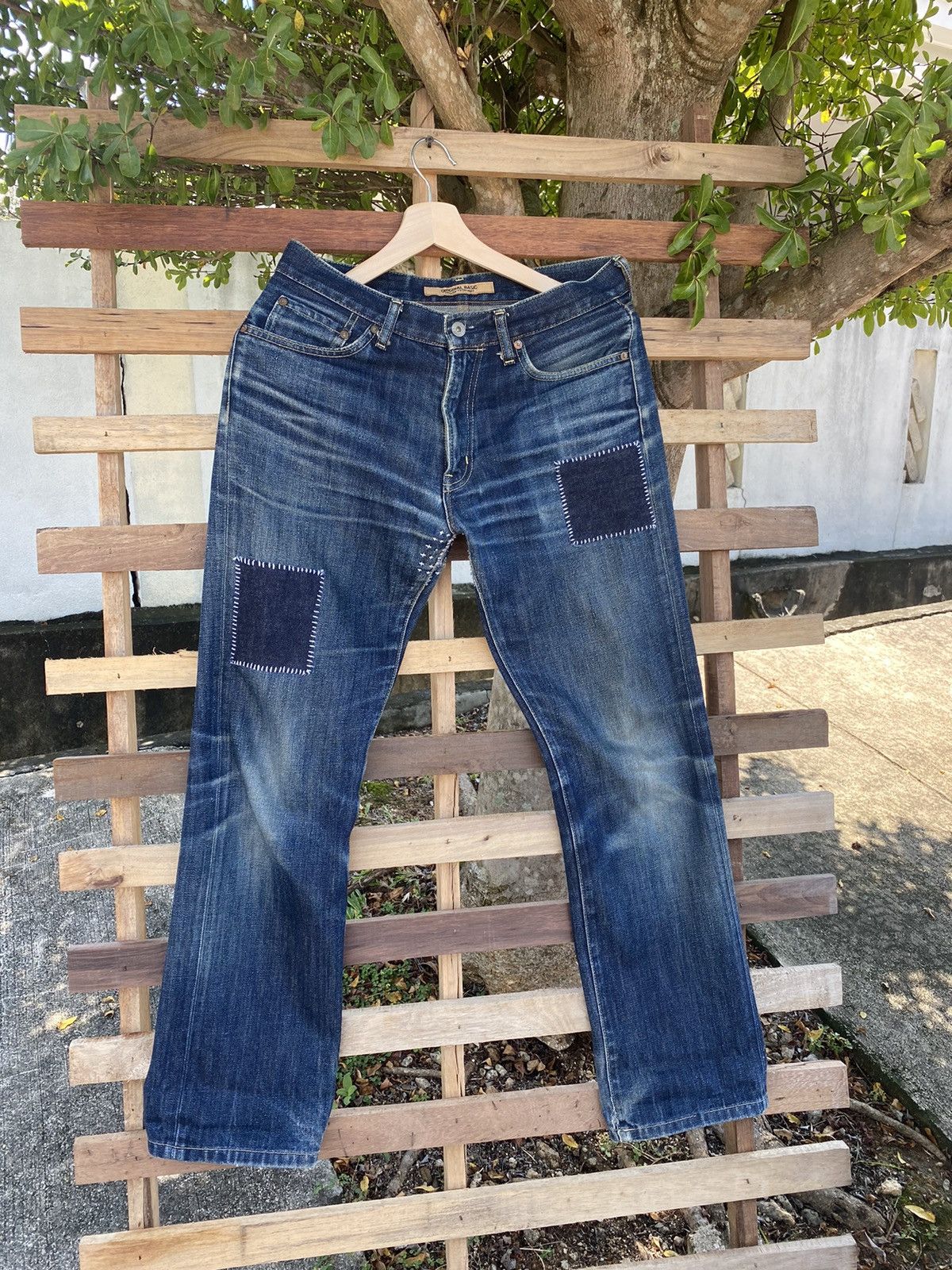 Uniqlo 🔥 Offer Best 🔥 Vintage Distressed Uniqlo Jeans S002 Size US 33 - 2 Thumbnail