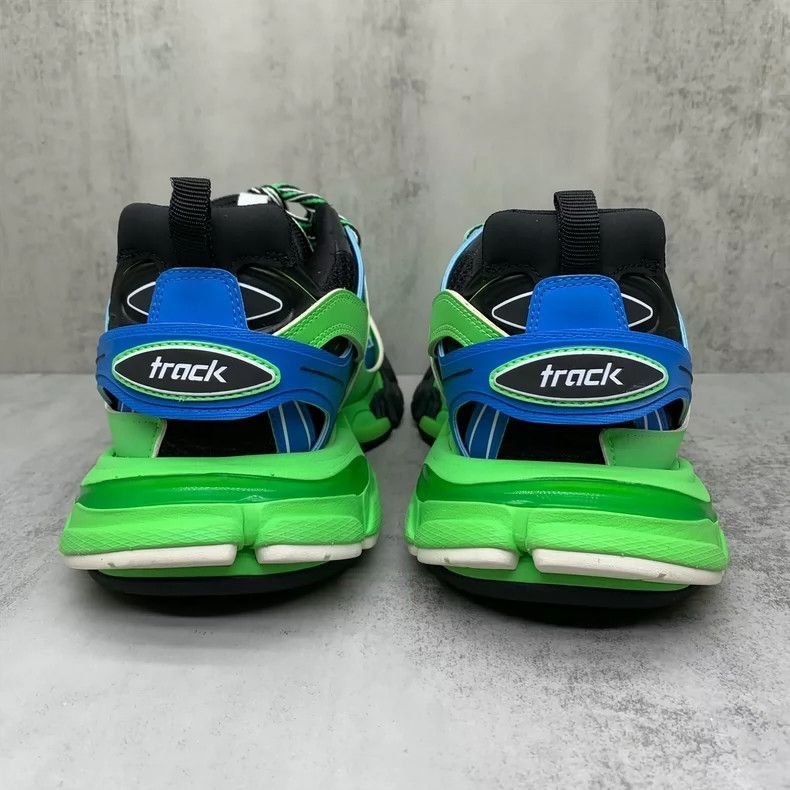 Balenciaga Balenciaga Track Sneakers Green and Black-2505 Size US 8 / EU 41 - 5 Thumbnail