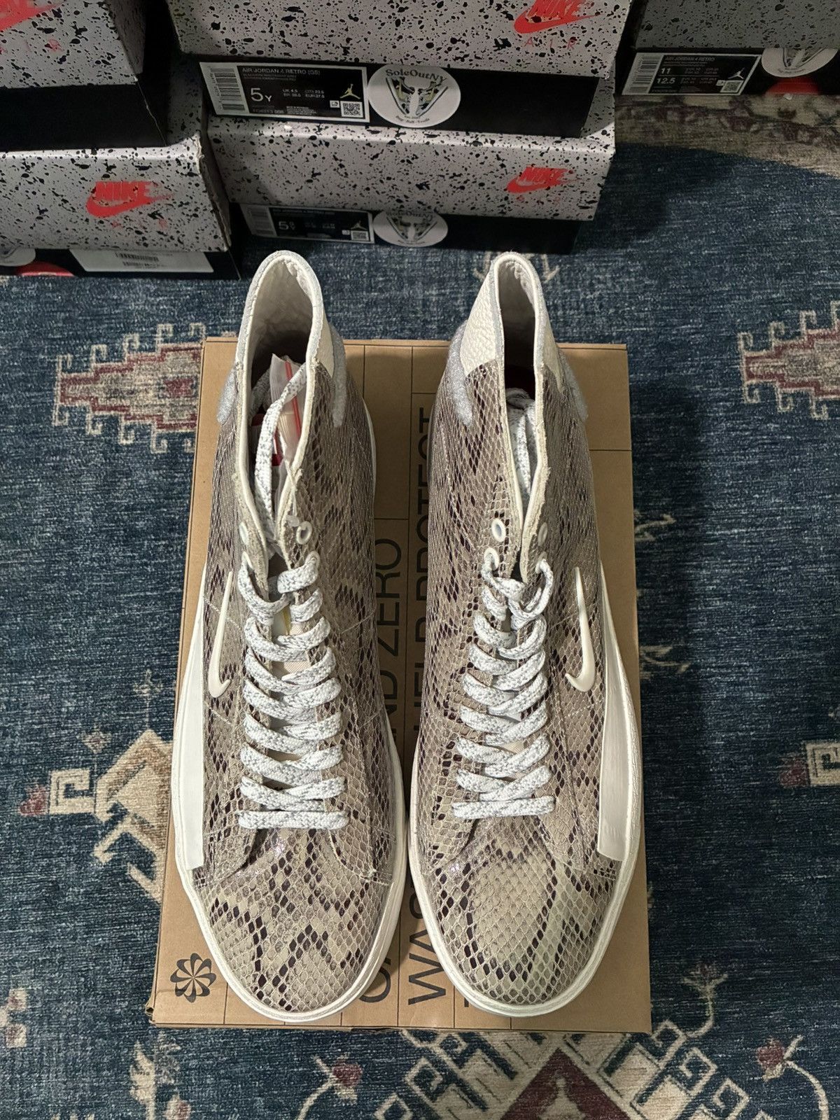 Nike × Soulland Soulland x Nike Blazer Mid SB Fri.day SKU CN4540-001 Size US 11.5 / EU 44-45 - 5 Thumbnail