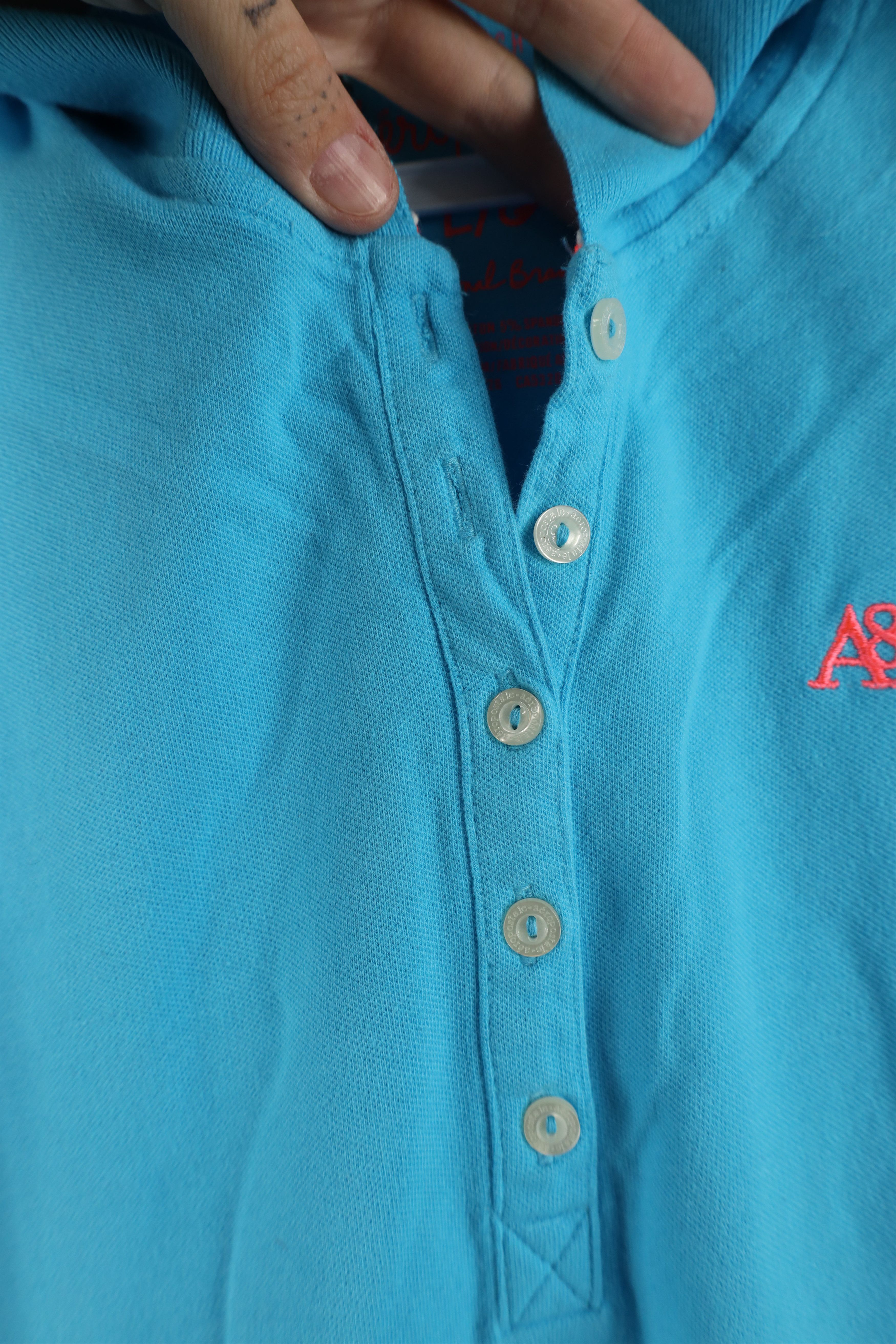 Aeropostale Vintage Y2K Aeropostale Bella Collared Polo Shirt Blue Size L / US 10 / IT 46 - 5 Thumbnail