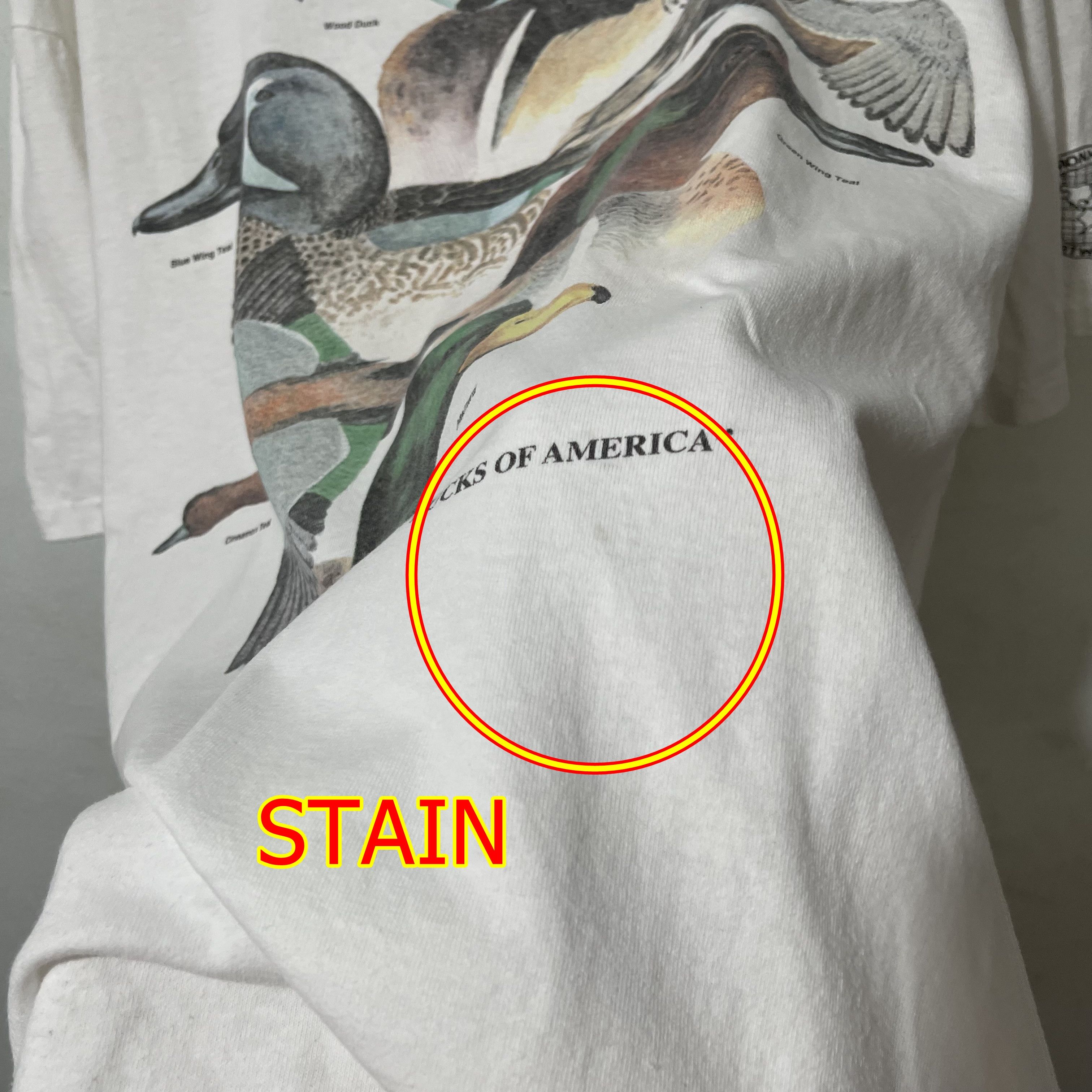 Vintage Vintage 90s Ducks of America T-Shirt Size US L / EU 52-54 / 3 - 7 Thumbnail