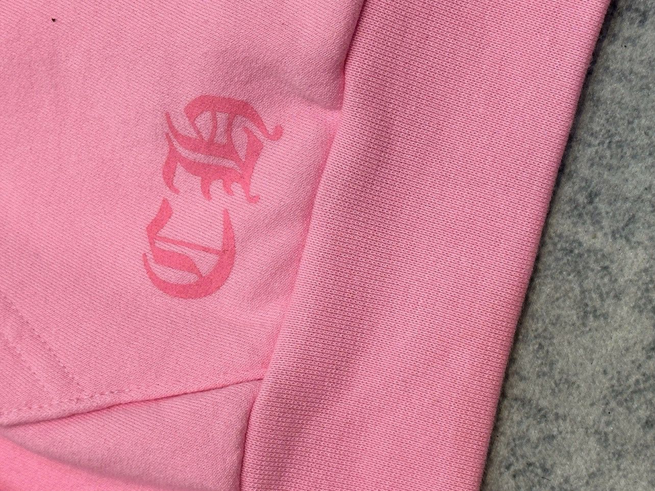 Chrome Hearts Chrome Hearts USA Script Logo Pink Pullover hoodie Size L / US 10 / IT 46 - 6 Thumbnail