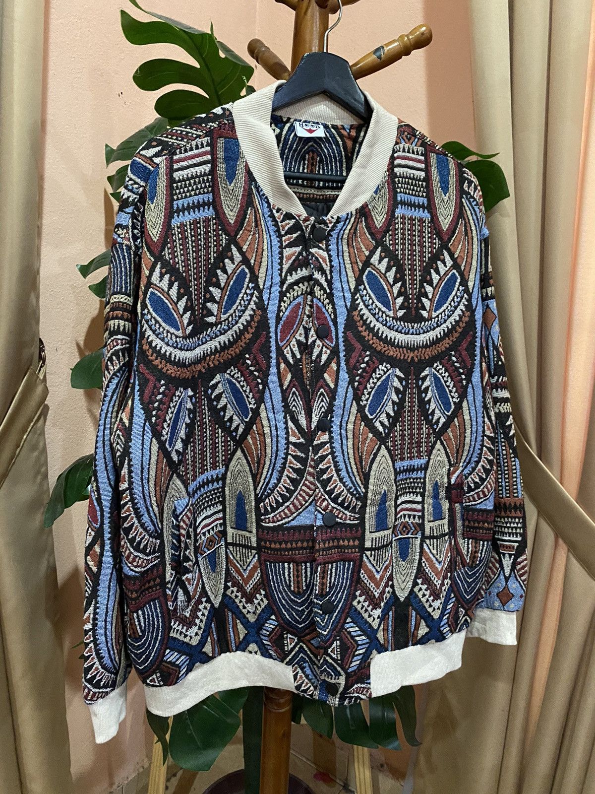 Vintage Hook Aztec-Patterned Jacket - Vintage and Bold Style Size US M / EU 48-50 / 2 - 3 Thumbnail