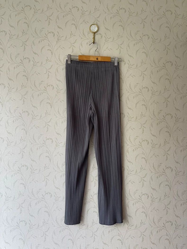 Issey Miyake Issey Miyake size:1 Dark grey pleated pants Size 42" / US 20 - 2 Thumbnail