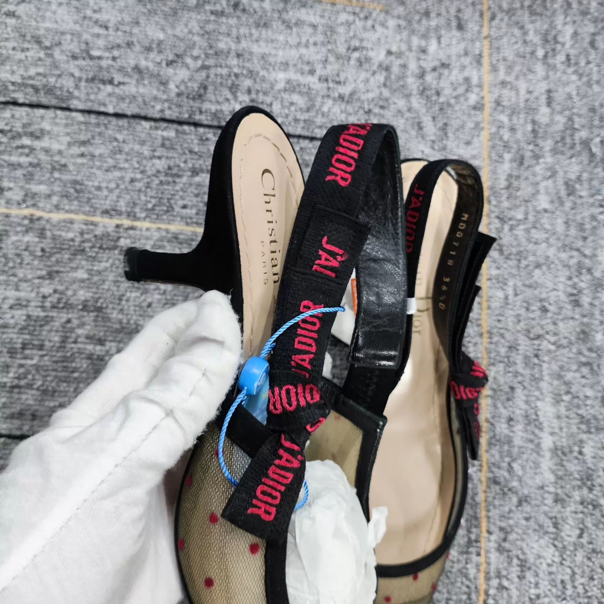 Dior Dior Low-Heel Pumps 36.5 260307JJKBY07 Size US 6 / IT 36 - 8 Thumbnail
