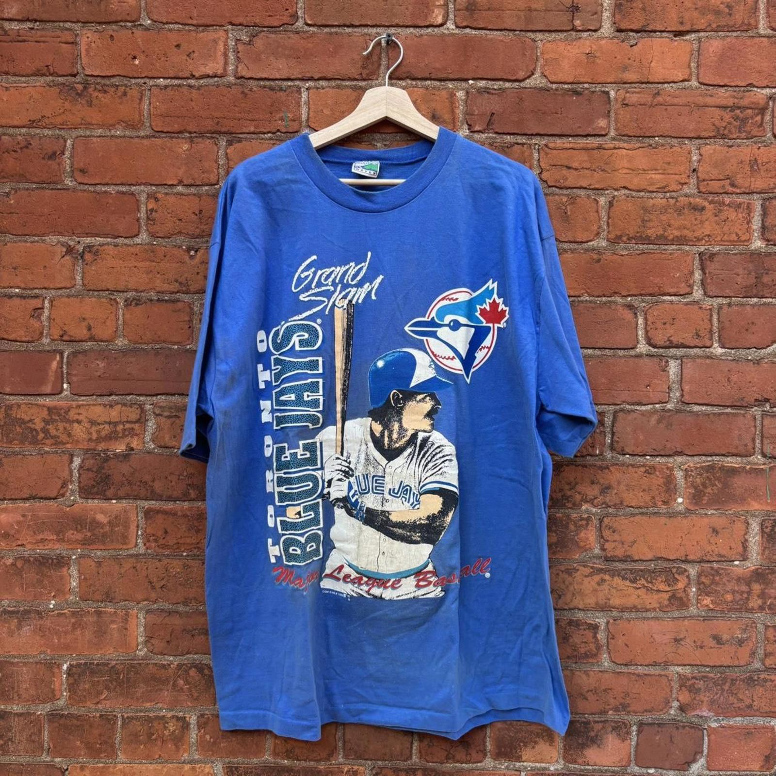 Other Vintage Toronto blue jays grand slam t shirt 1992 XL Size US XL / EU 56 / 4 - 1 Thumbnail