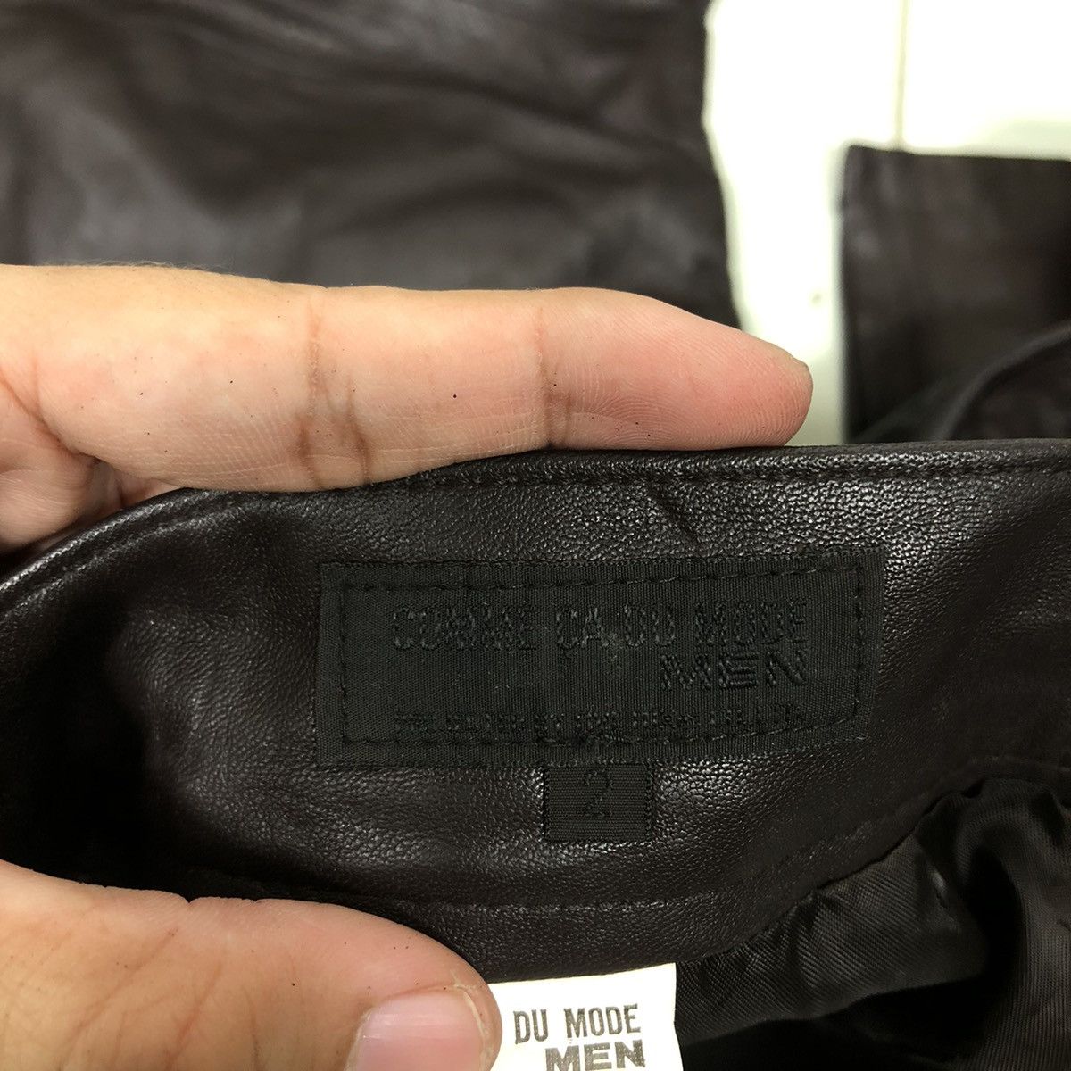 Comme Ca Ism ☄️Genuine Leather Pants Riot Riot Comme Ca Ism Japan Size US 30 / EU 46 - 11 Thumbnail