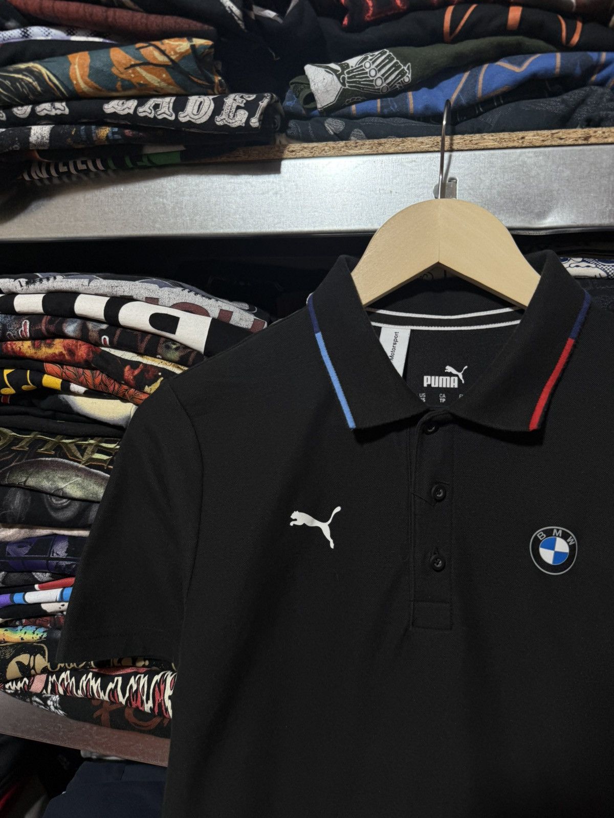 BMW × Puma Puma Bmw Motorsport Racing Nascar F1 Polo T-Shirt Size US XS / EU 42 / 0 - 3 Thumbnail