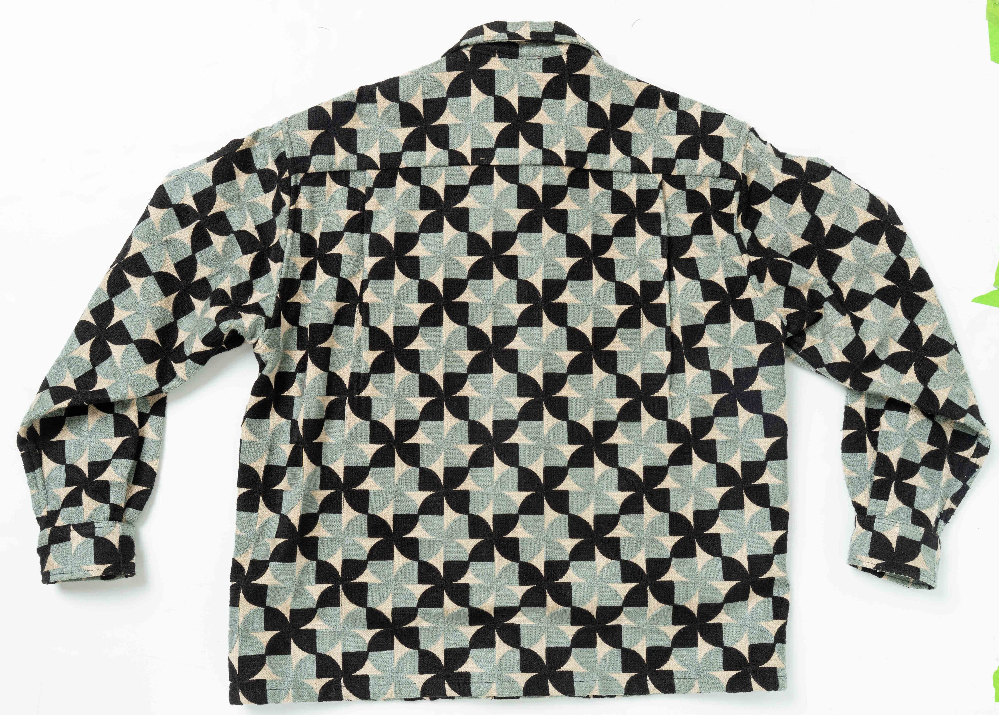 Niche Niche Military Shirt Jacket Pattern Woven Cotton Medium Size US M / EU 48-50 / 2 - 3 Thumbnail