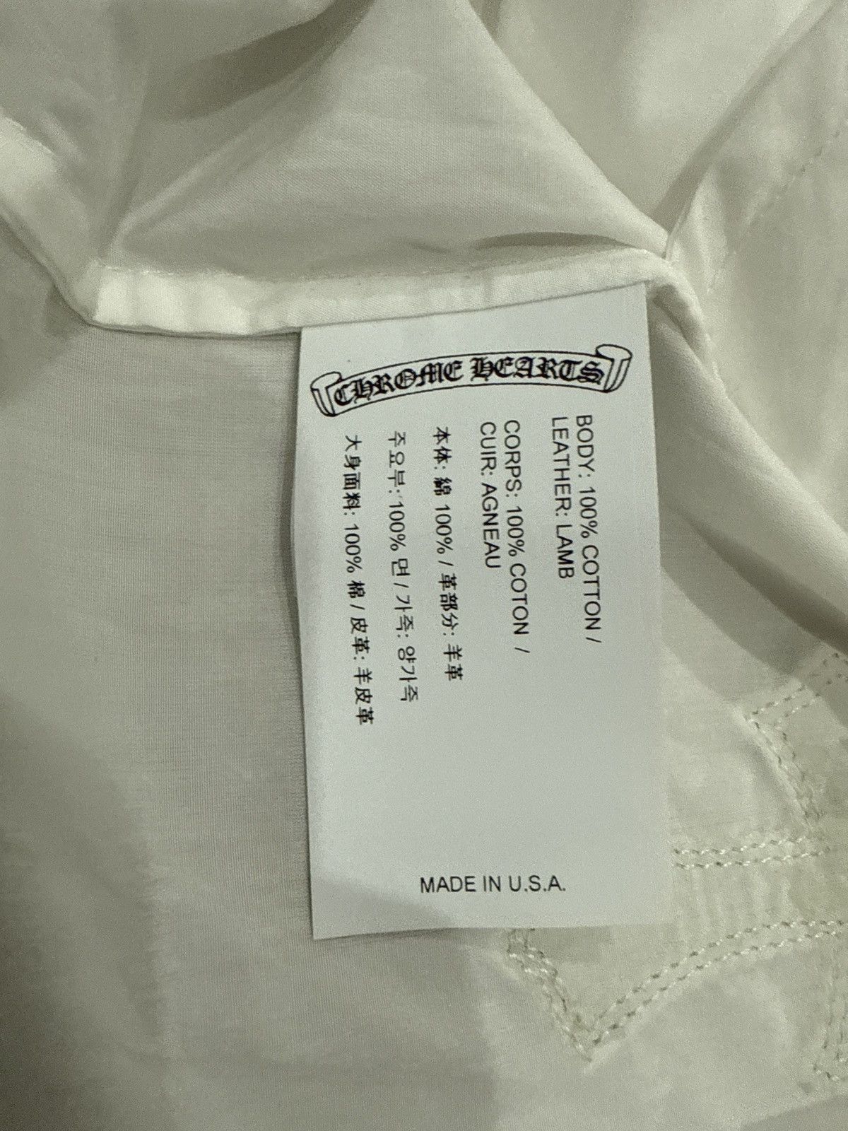 Chrome Hearts Chrome Heart White Button Up (Mahal Kita) Size US S / EU 44-46 / 1 - 7 Thumbnail