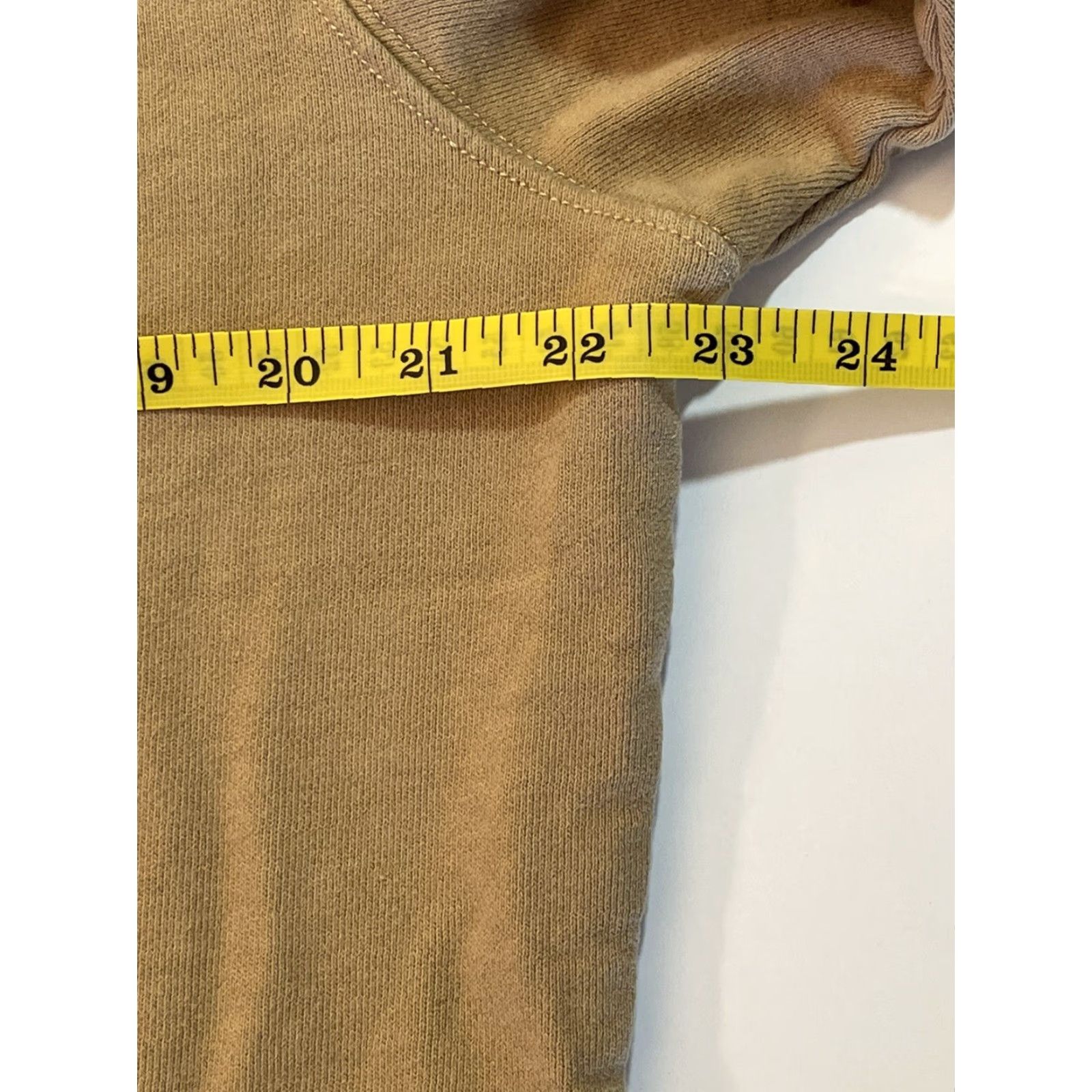 Vintage VINTAGE AMERICAN EAGLE Hoodie Sweatshirt Box Logo Khaki M Adult Medium Khaki Logo Mens Size US M / EU 48-50 / 2 - 6 Thumbnail
