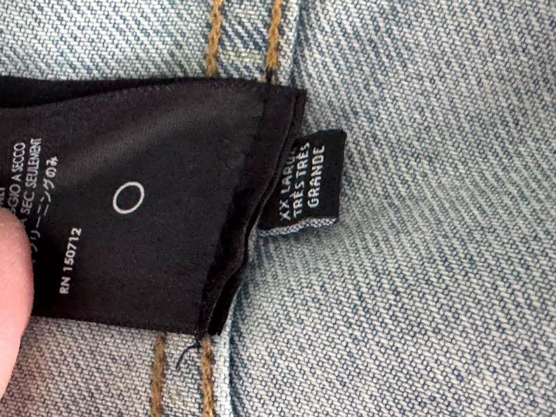 Amiri AmiriCoconut denim jacket 2503-Nextarrow Size US XXL / EU 58 / 5 - 7 Thumbnail
