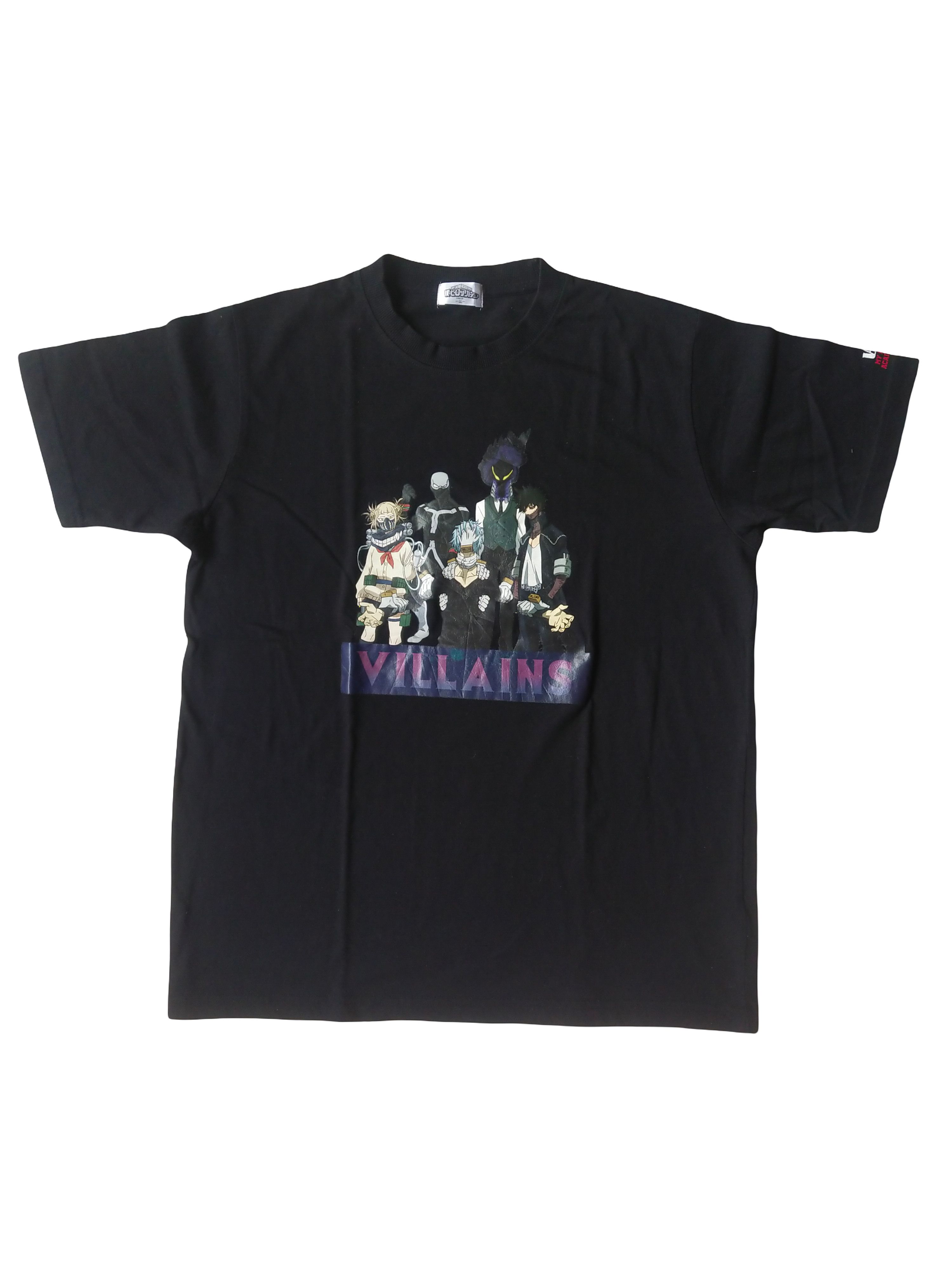 Anime My Hero Academia Villains Graphic Black Anime Tee Size US M / EU 48-50 / 2 - 1 Thumbnail
