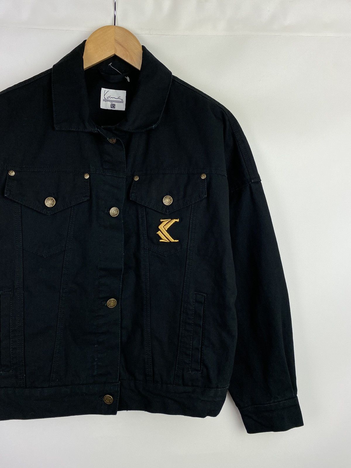 Karl Kani Karl Kani ladies denim jacket size Xs Size XS / US 0-2 / IT 36-38 - 3 Thumbnail