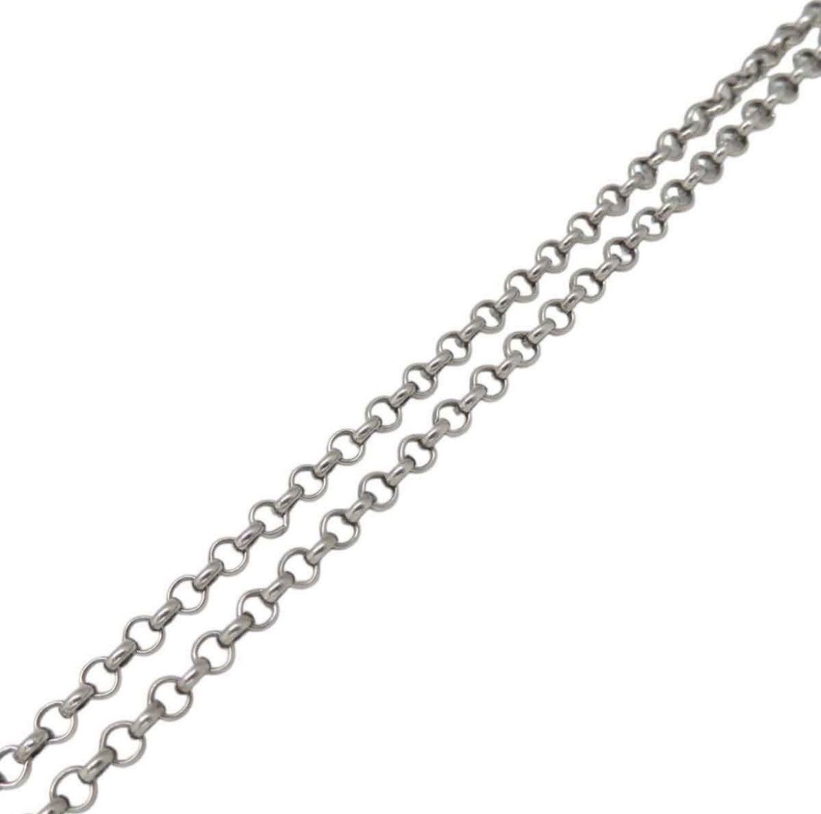 Chrome Hearts Chrome Hearts Scroll Label Roll Chain Necklace Size ONE SIZE - 4 Thumbnail
