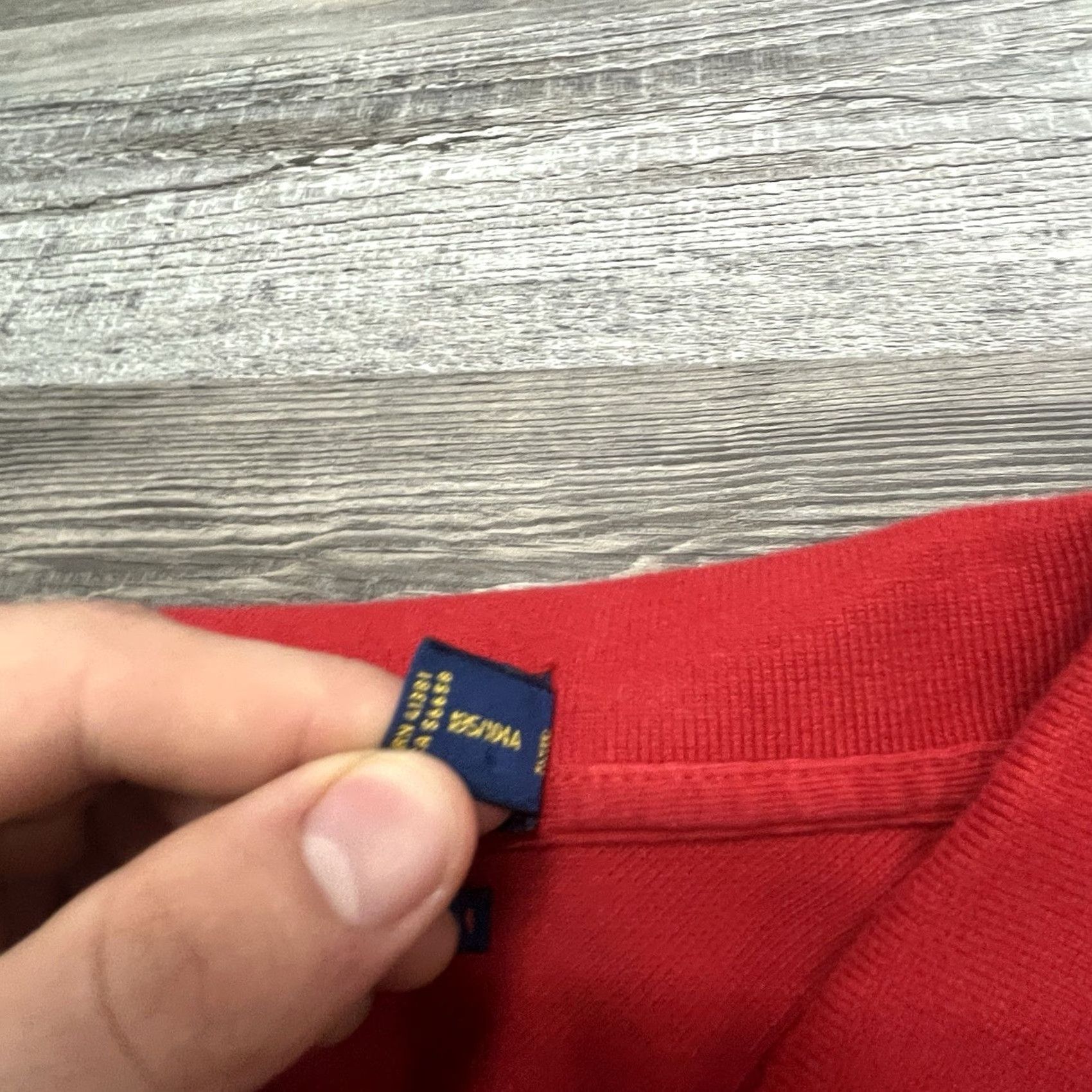 Polo Ralph Lauren Ralph Lauren Polo Shirt Mens XL Classic Fit Red Offshore Sailing Team Pique EUC Size US XL / EU 56 / 4 - 6 Thumbnail