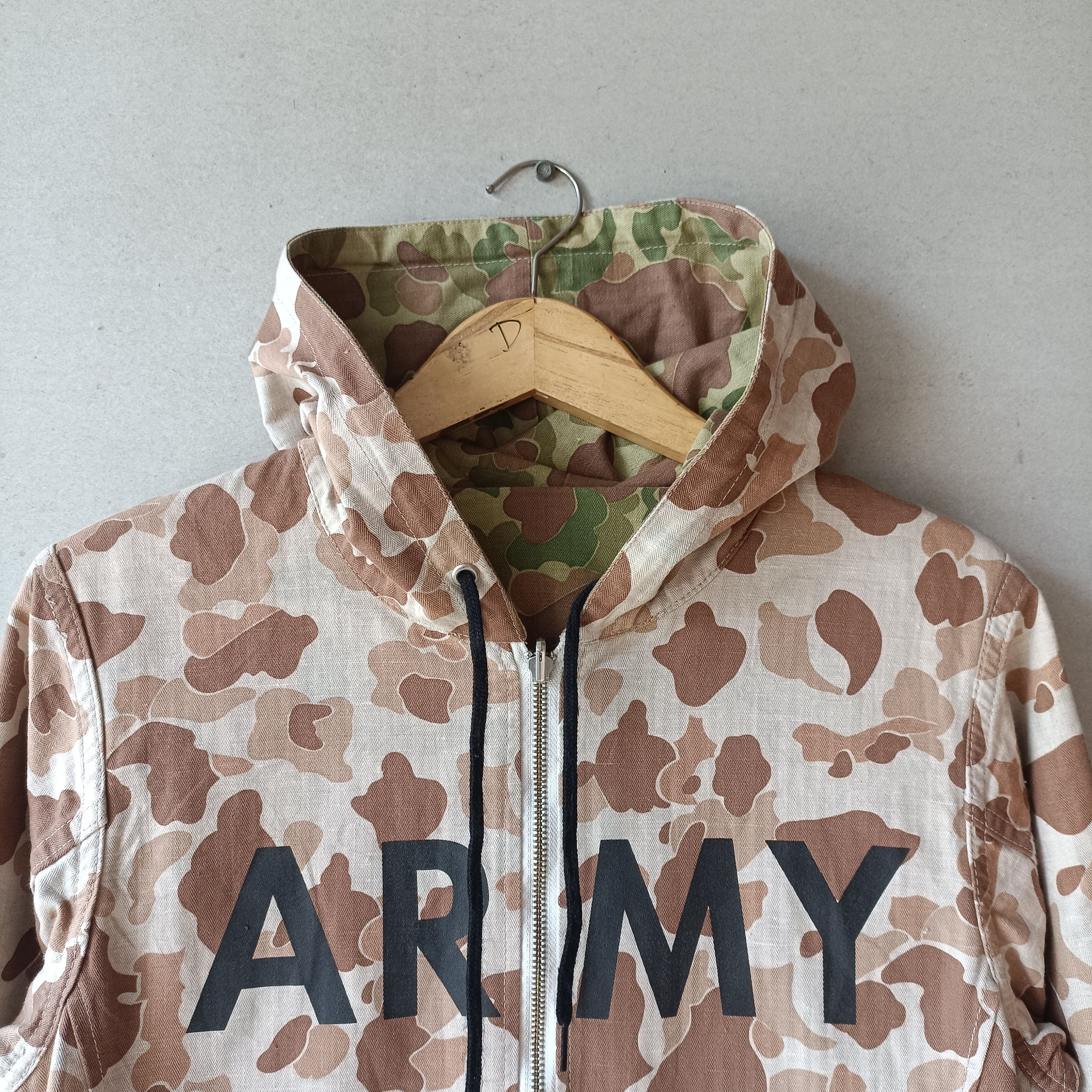 Japanese Brand Armed Japan Duck Hunter Camouflag Reversible Jacket Size US S / EU 44-46 / 1 - 4 Thumbnail