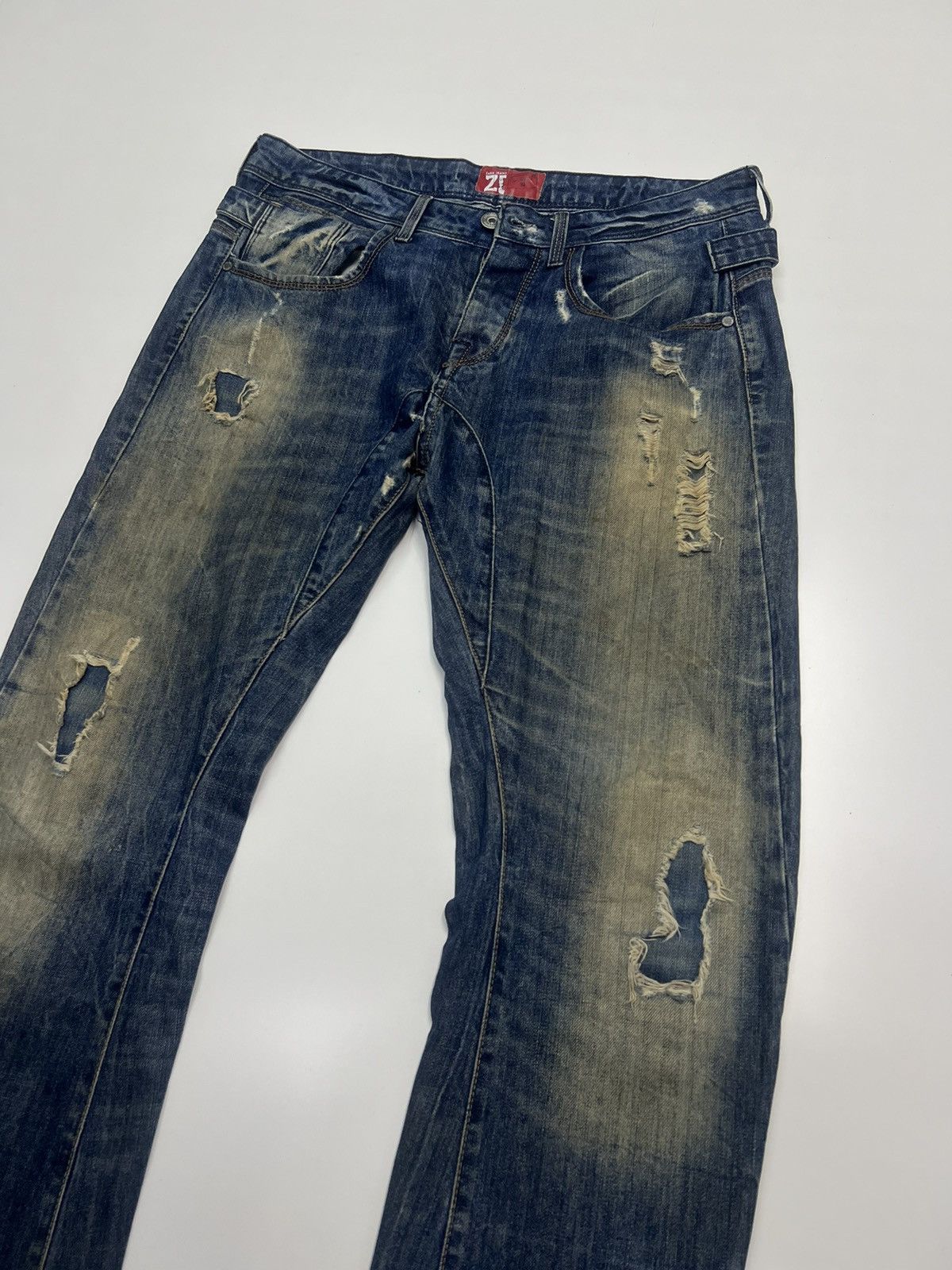Zara Zara Jeans Distress Size 35" Size US 35 - 3 Thumbnail