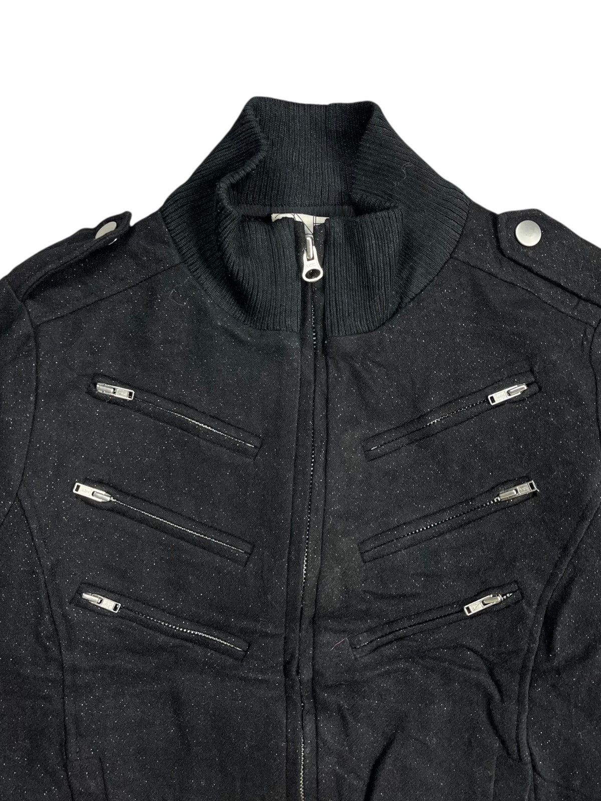 14th Addiction 2000s Ones Own - Allien Zips Jacket Size US S / EU 44-46 / 1 - 5 Thumbnail