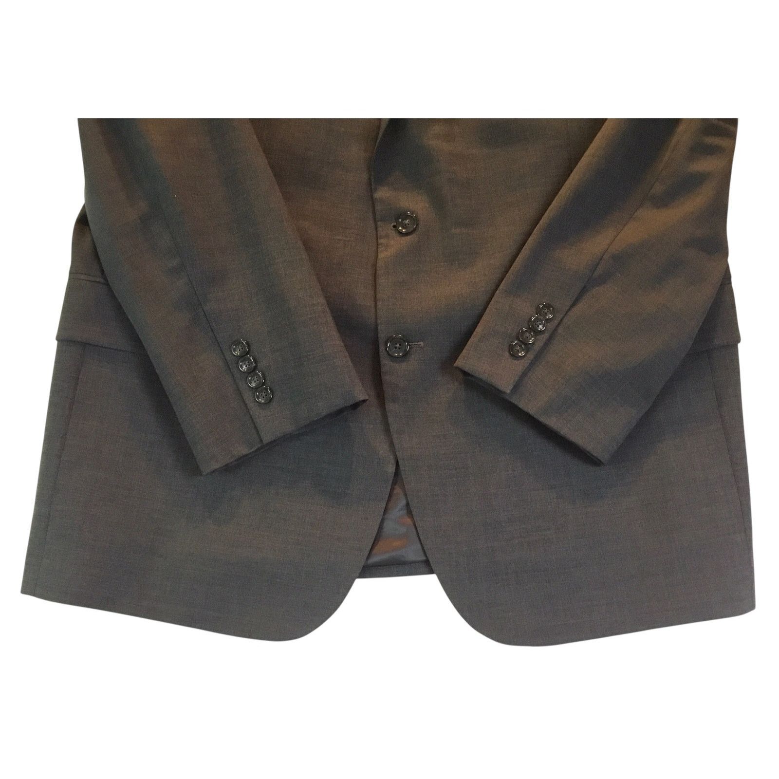 Jos. A. Bank Joseph A Bank Classic Traditional Suit Coat Gray Size 46 Reg Size US XL / EU 56 / 4 - 8 Thumbnail
