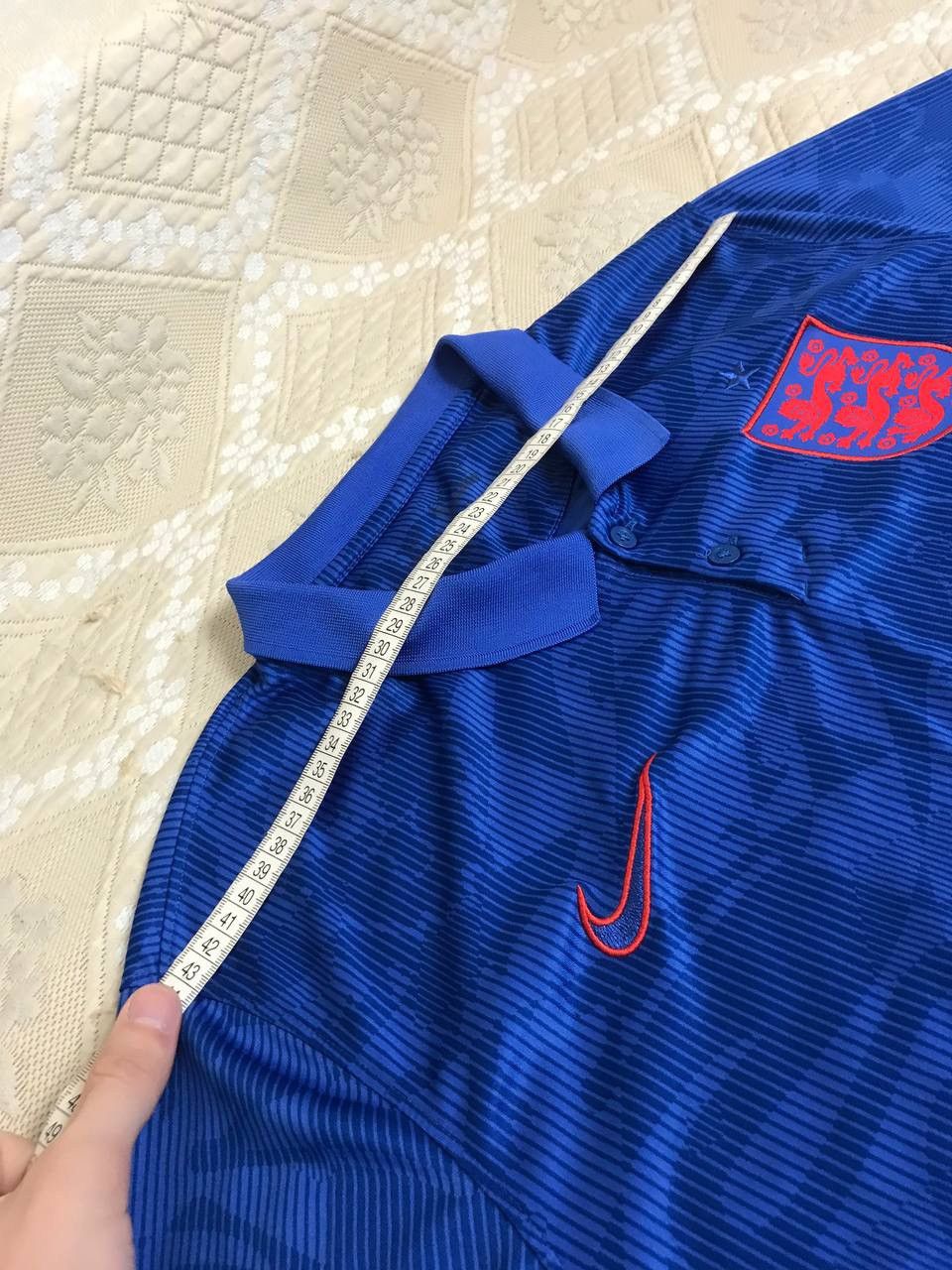 Nike 🔥 2020 Nike England Blue Core Soccer Jersey T Shirt Size US XL / EU 56 / 4 - 11 Thumbnail