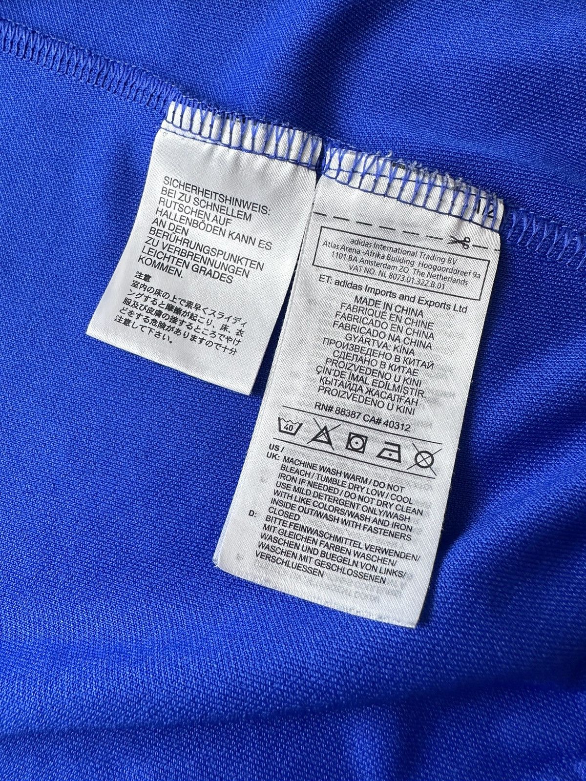 Adidas Adidas Birmingham City Football Track Jacket S Size US S / EU 44-46 / 1 - 9 Thumbnail